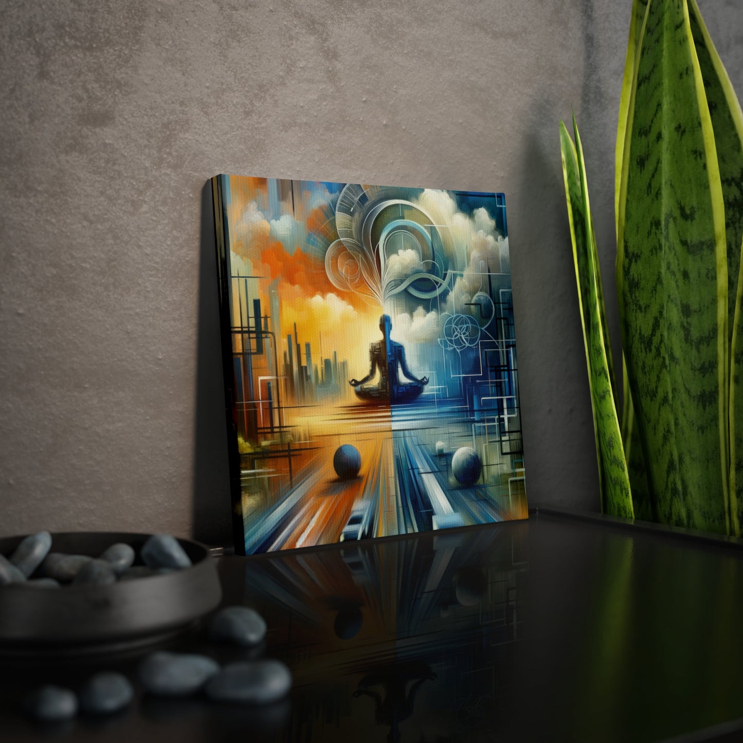 Digital Spiritual Journey Canvas Photo Tile