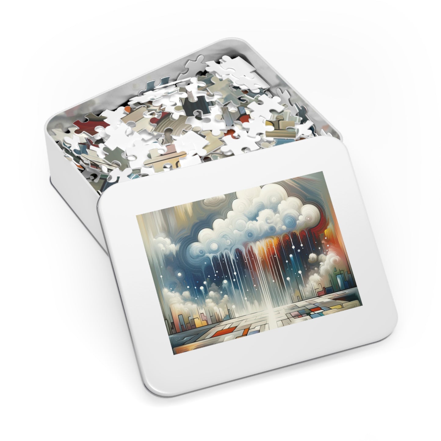 Grounding Silver Clouds Jigsaw Puzzle (30, 110, 252, 500,1000-Piece)