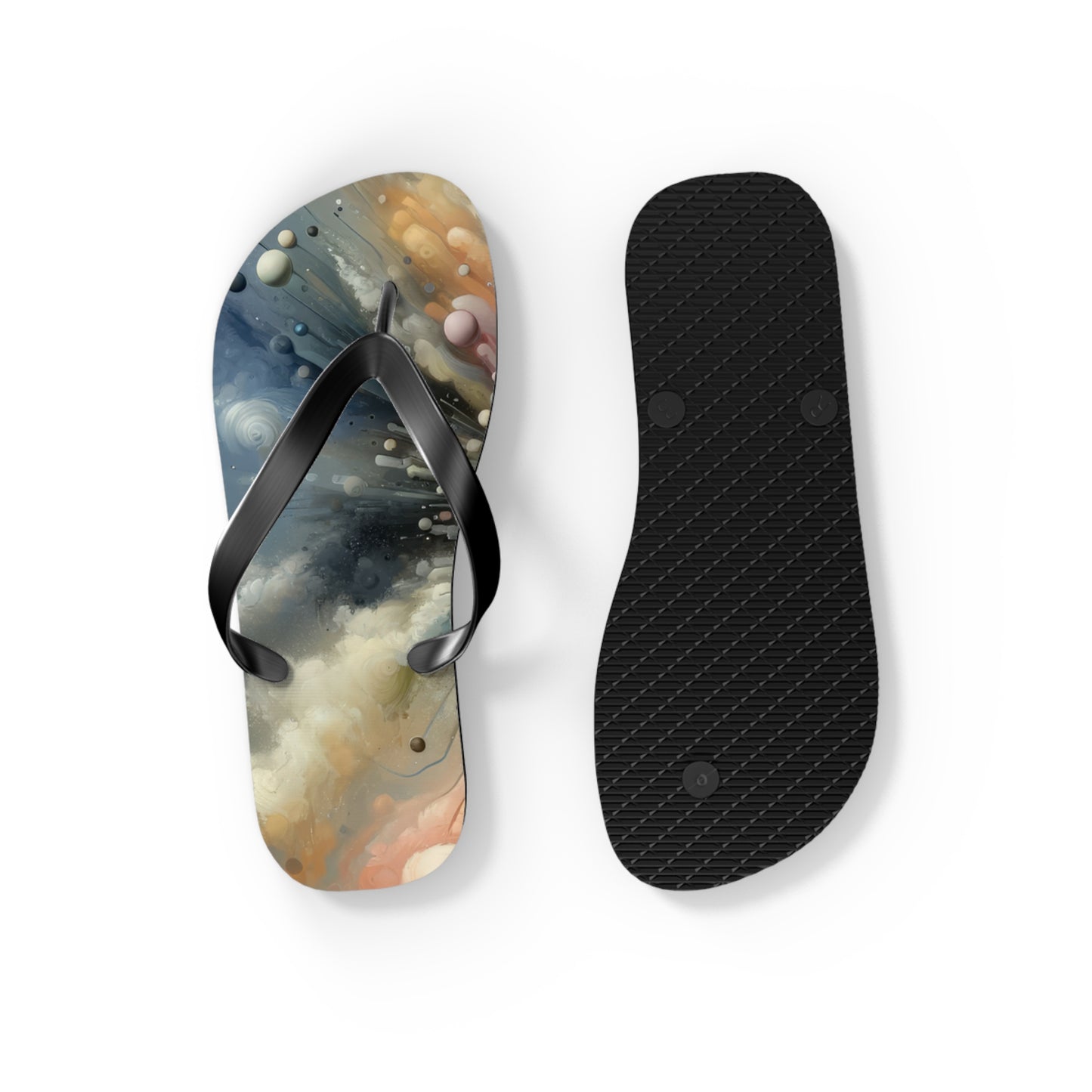 Impactful Deeds Ripple Flip Flops
