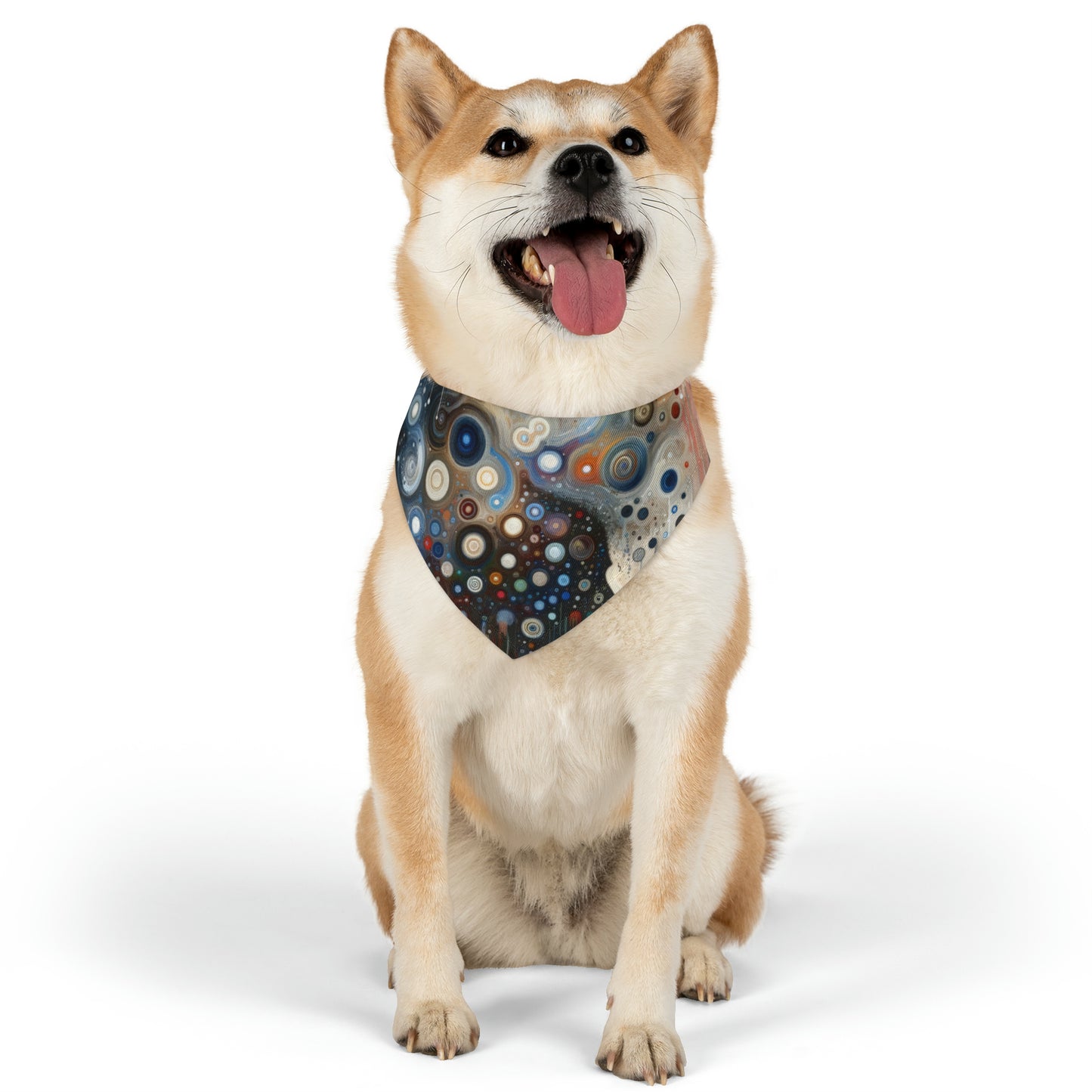 Universal Personal Tachism Pet Bandana Collar