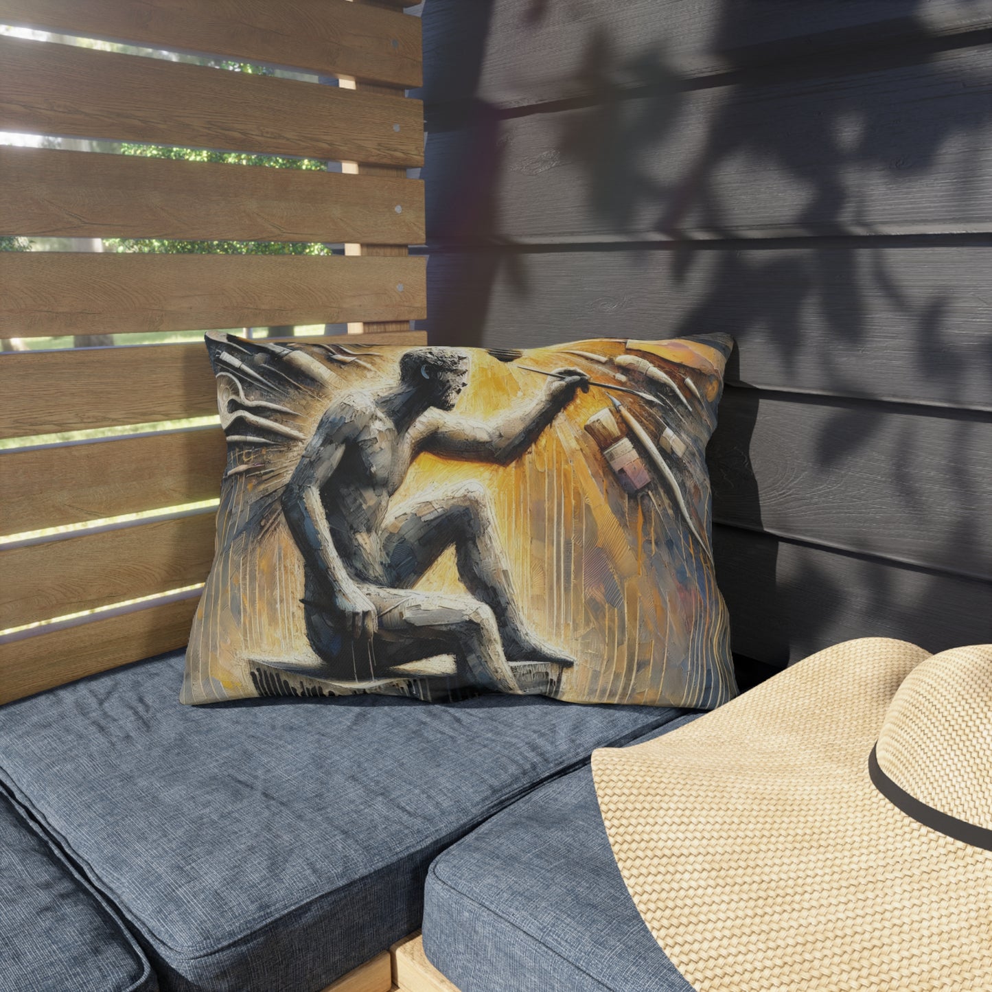 Idea Sculptor Genesis Outdoor Pillows