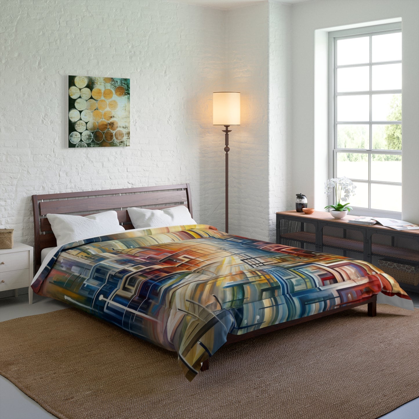 Urban Flow Interconnectedness Comforter