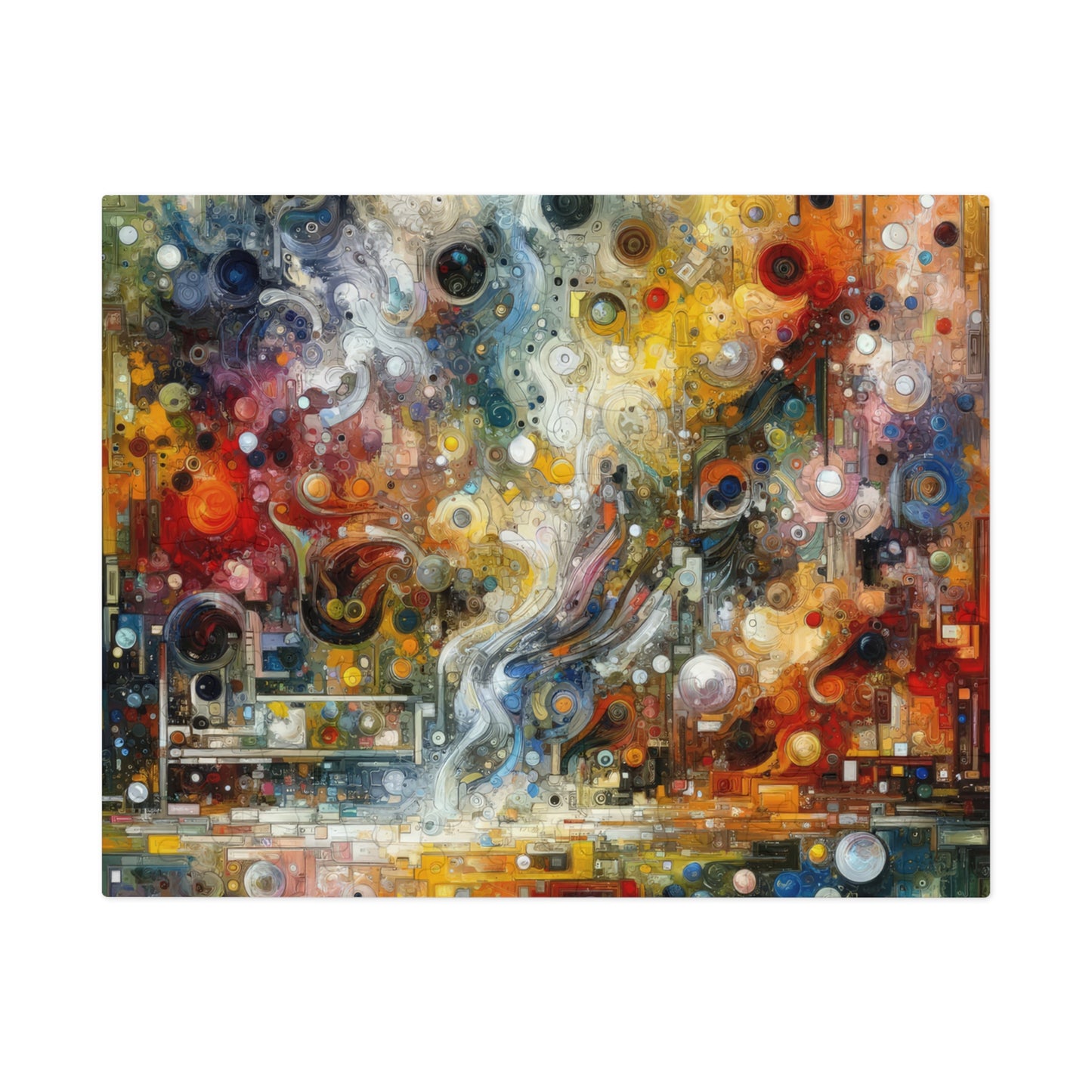 Perception Mosaic Abstract Jigsaw Puzzle (30, 110, 252, 500,1000-Piece)