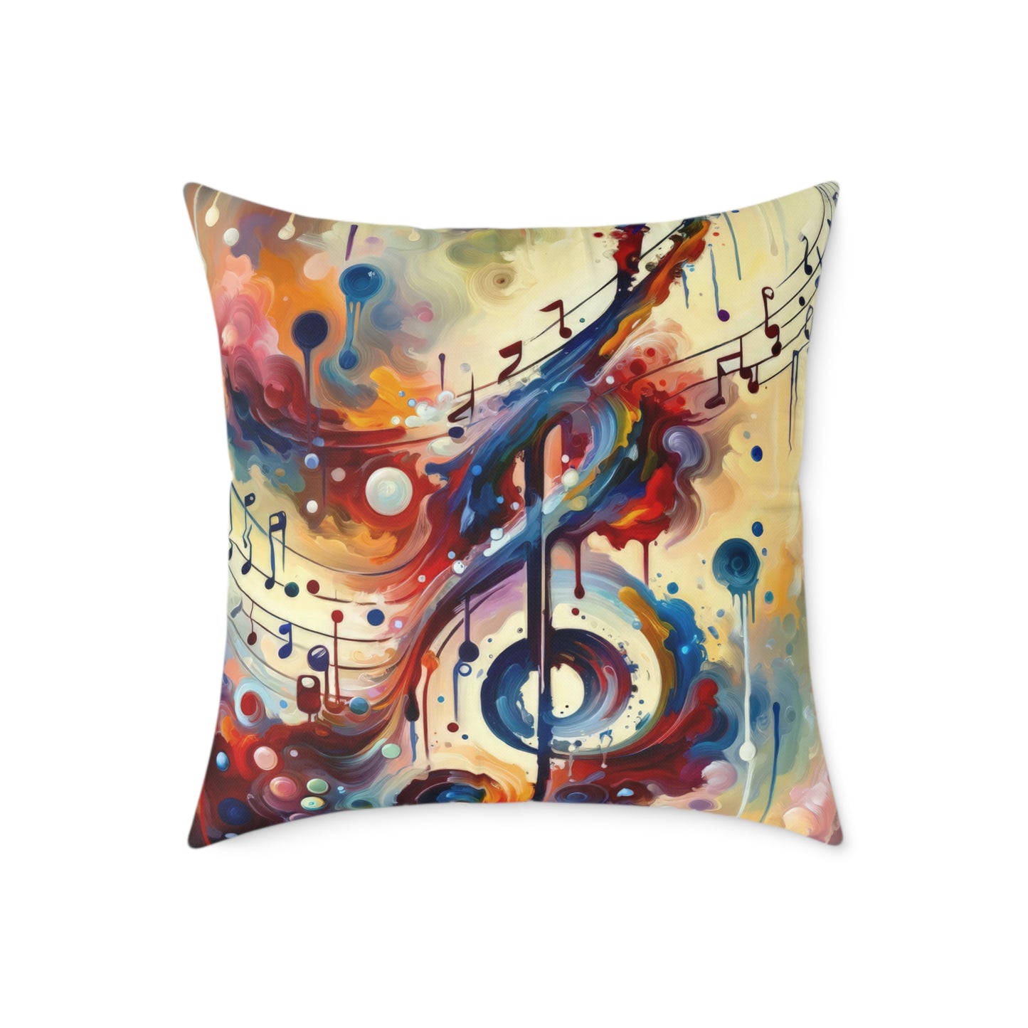 Harmonizing Melody Life Spun Polyester Pillow