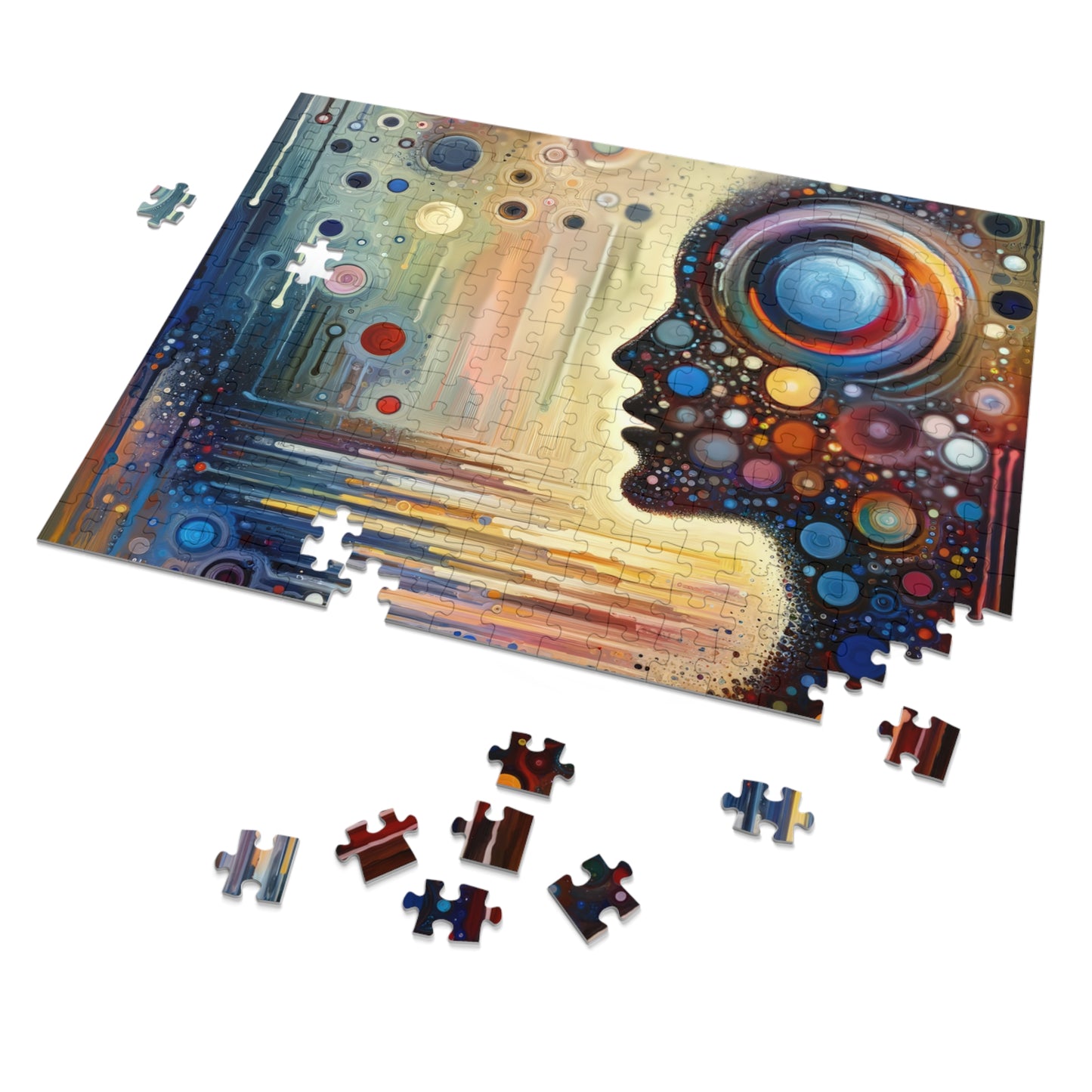 Echoed Intrinsic Universality Jigsaw Puzzle (30, 110, 252, 500,1000-Piece)