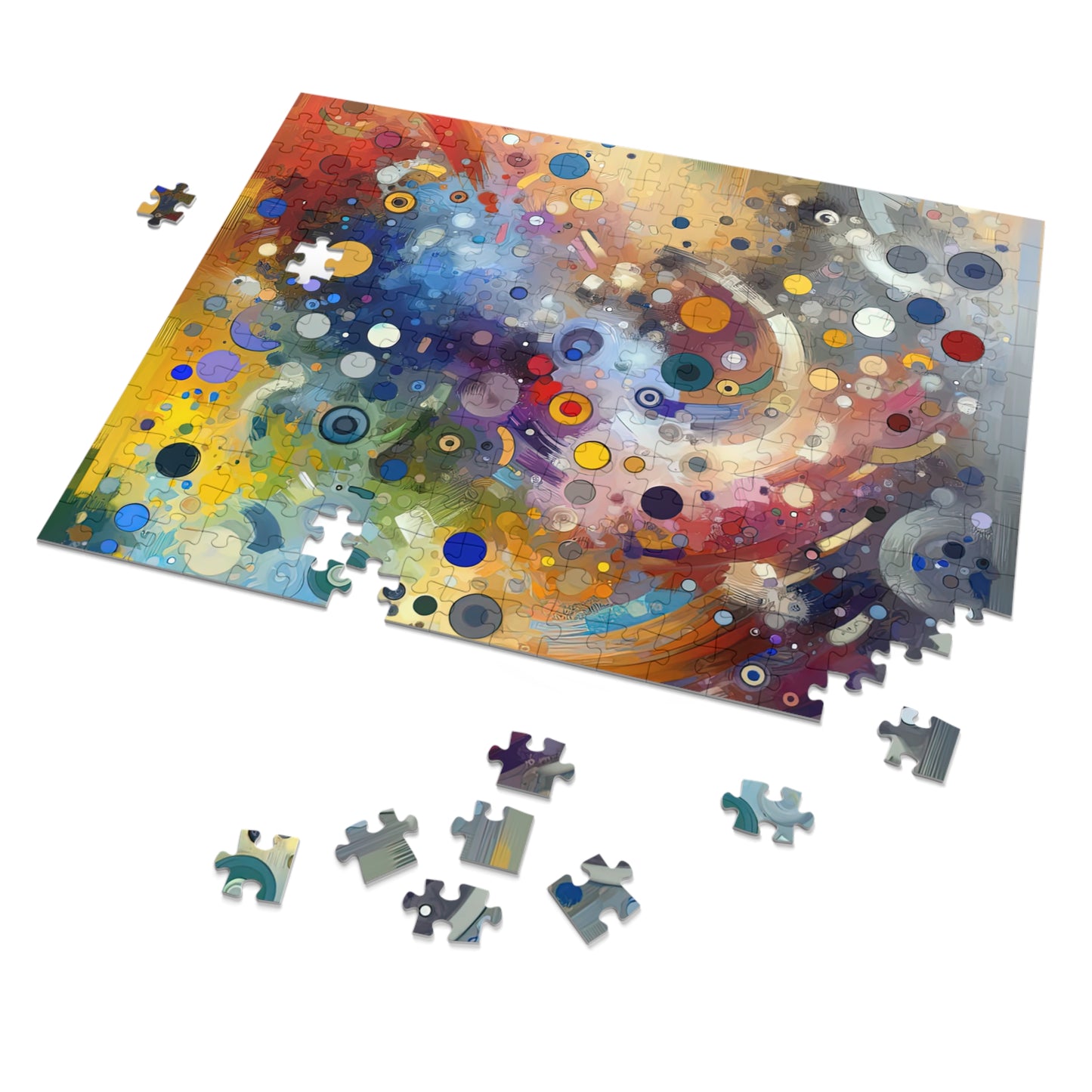 Humorous Unified Tachism Jigsaw Puzzle (30, 110, 252, 500,1000-Piece)