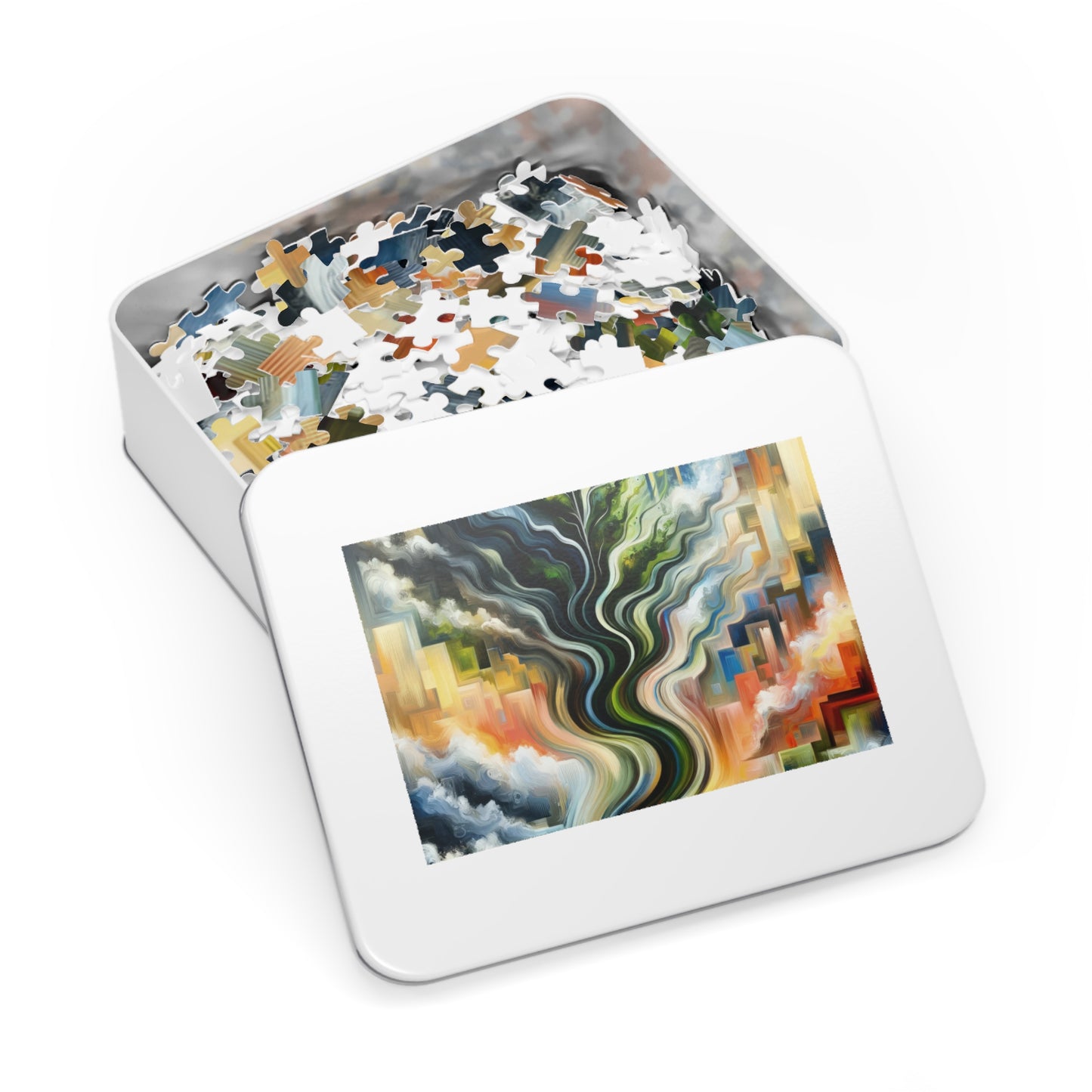 Eternal Digital Contrast Jigsaw Puzzle (30, 110, 252, 500,1000-Piece)