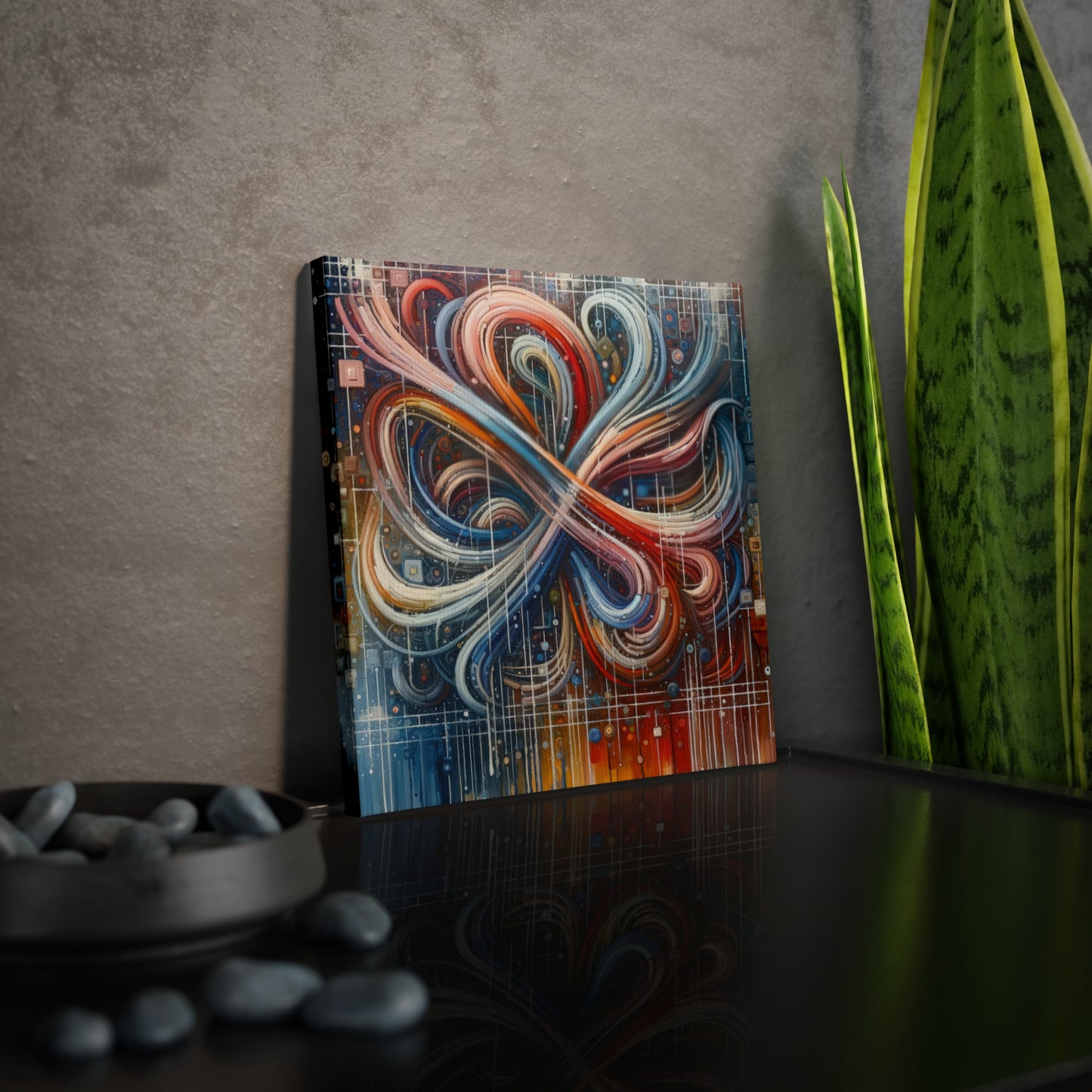 Humanity Tapestry Unification Canvas Photo Tile
