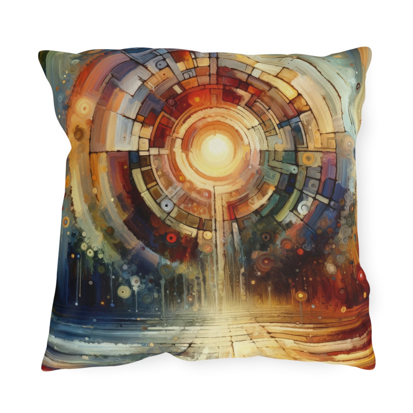Majestic Quest Aura Outdoor Pillows