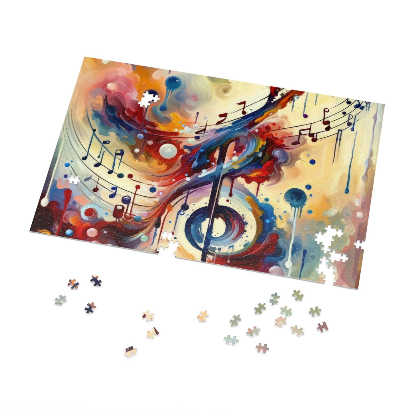 Harmonizing Melody Life Jigsaw Puzzle (30, 110, 252, 500,1000-Piece)