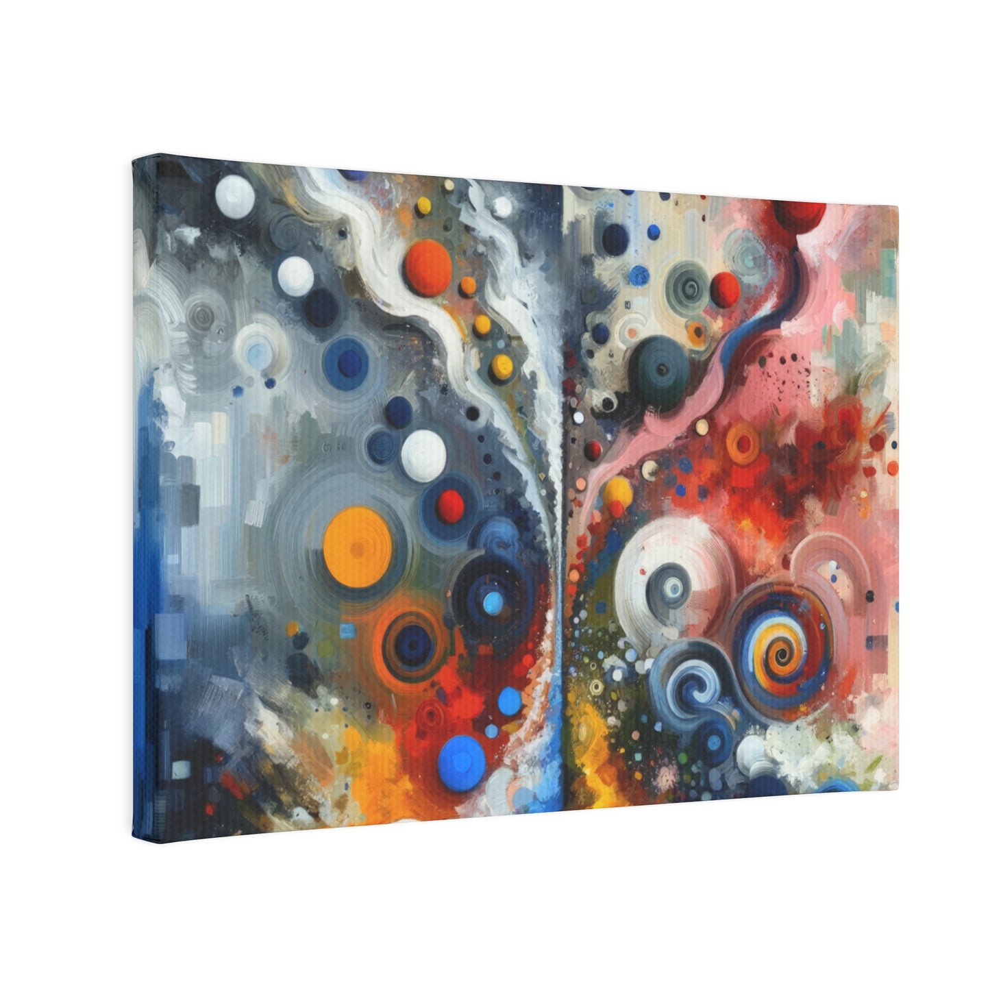 Unity Duality Abstraction Canvas Photo Tile