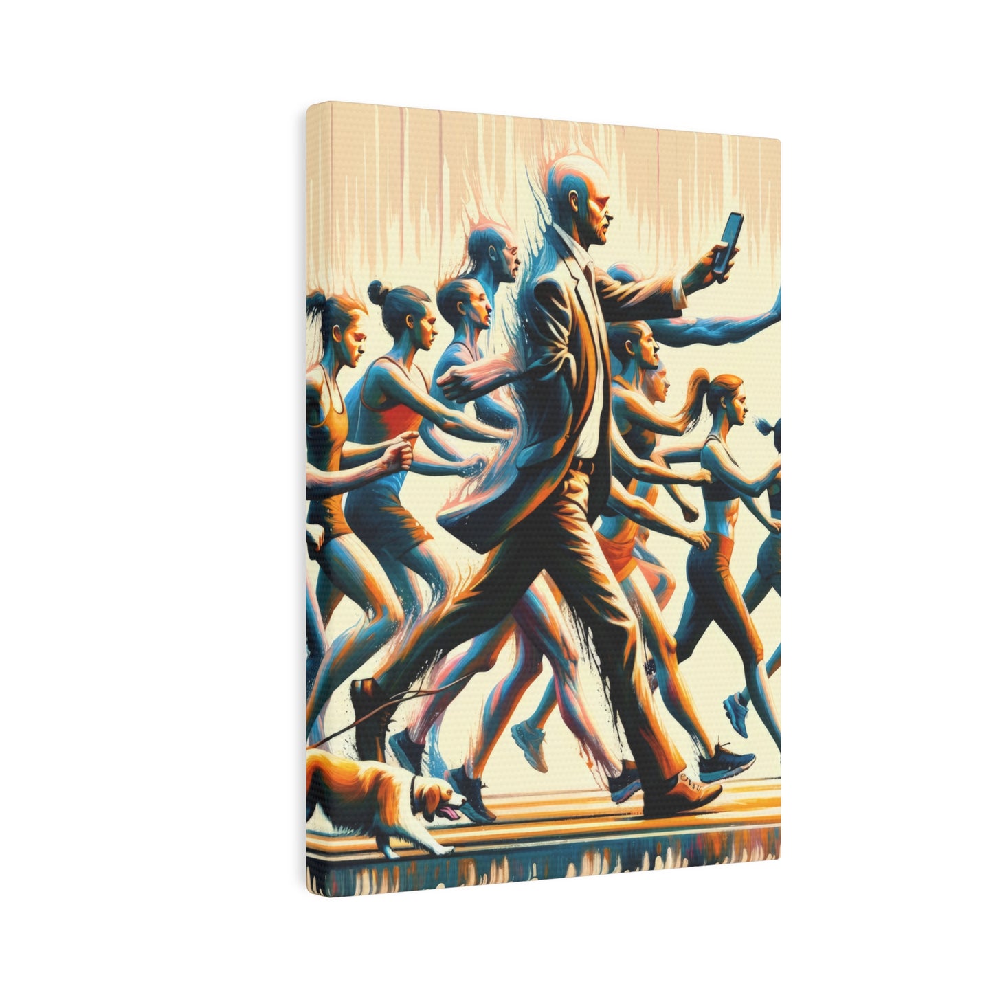 Urban Movement Disconnect Canvas Photo Tile