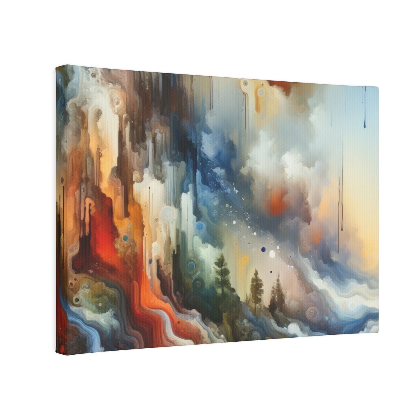 Inner Journey Abstract Canvas Photo Tile