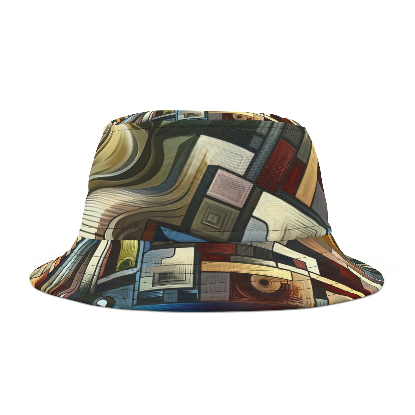 Relatable Journey Abstraction Bucket Hat (AOP)