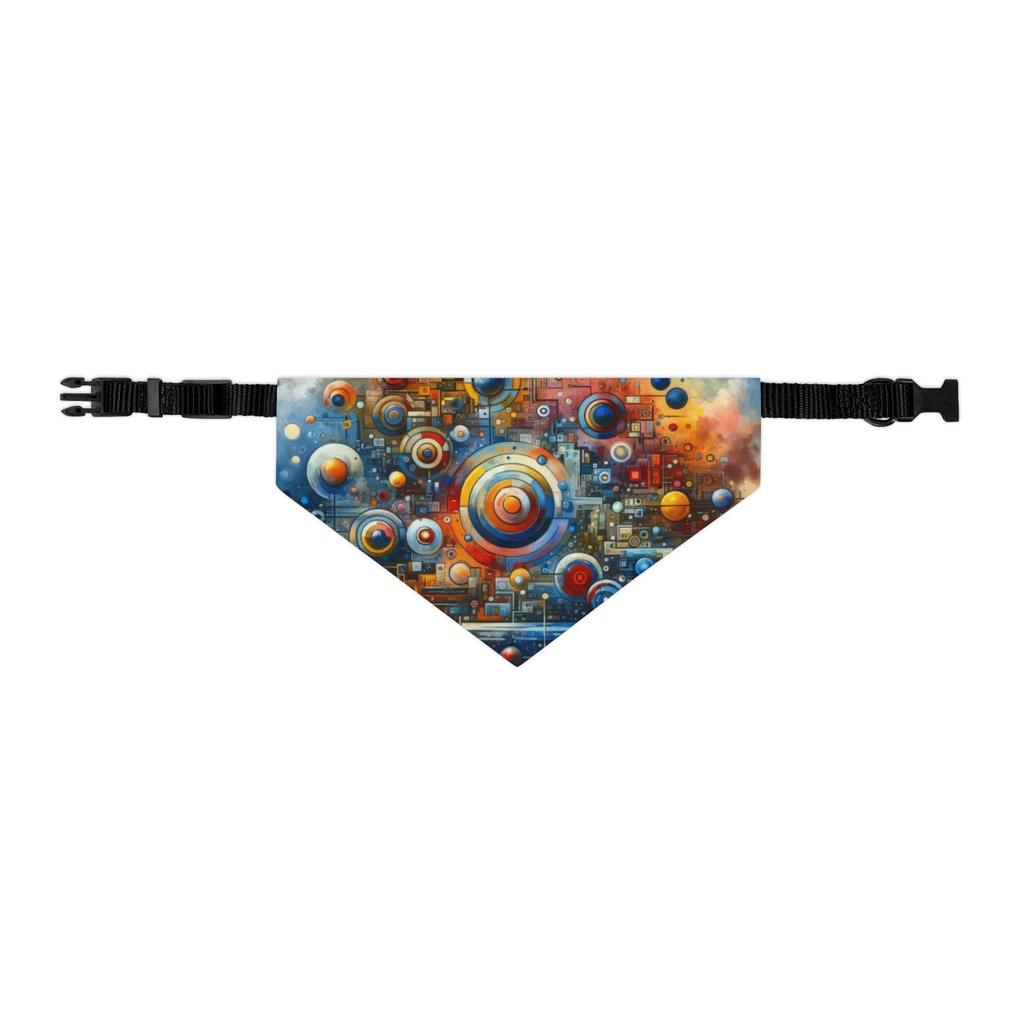 Connected Virtuality Canvas Pet Bandana Collar