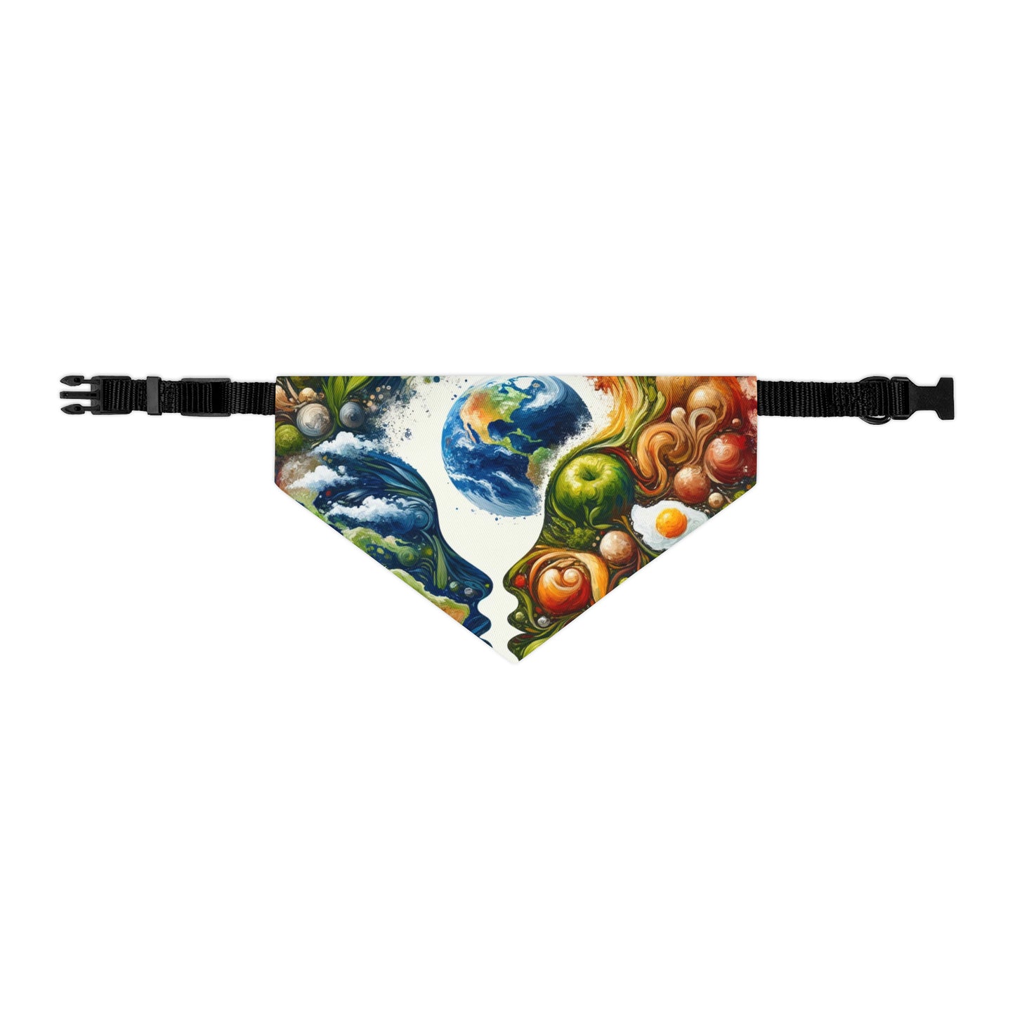 Earthly Dialogue Feast Pet Bandana Collar