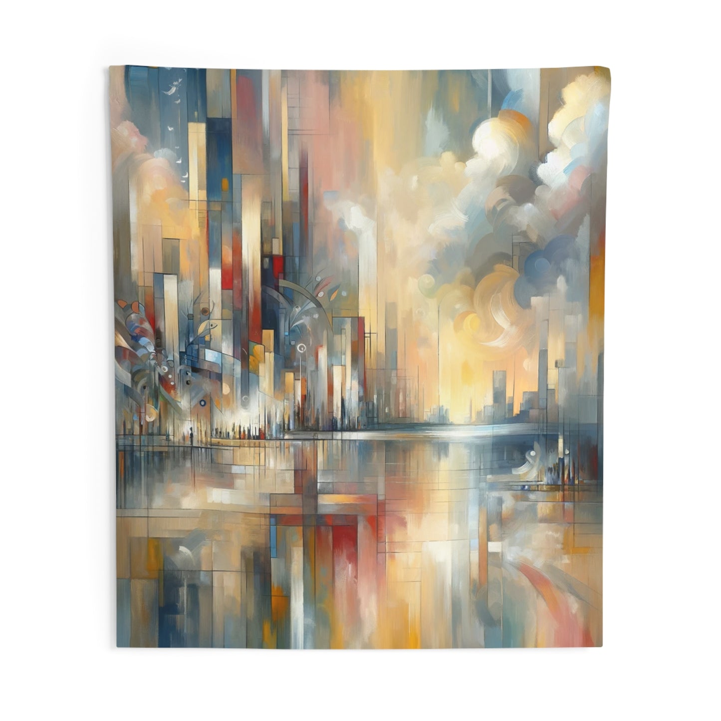 Abstract Buzzing Stillness Indoor Wall Tapestries