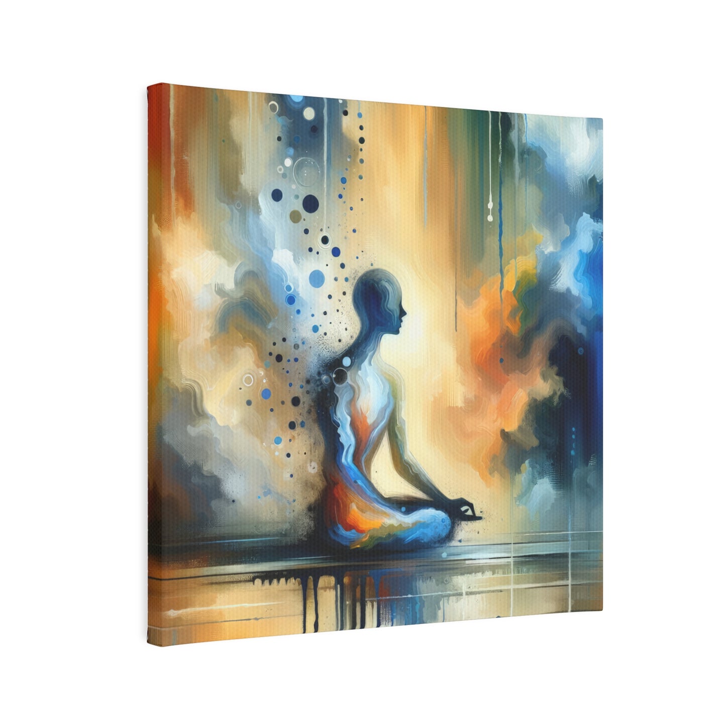 Resonance Abstract Healing Canvas Photo Tile