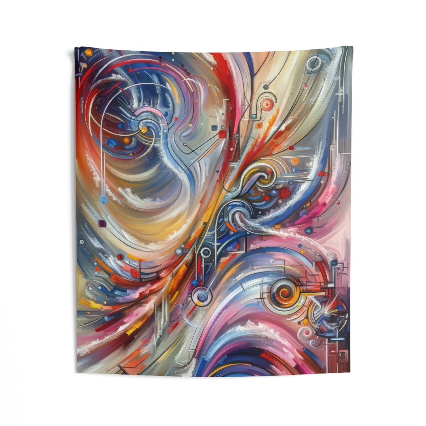 Interconnectivity Tachism Dynamics Indoor Wall Tapestries
