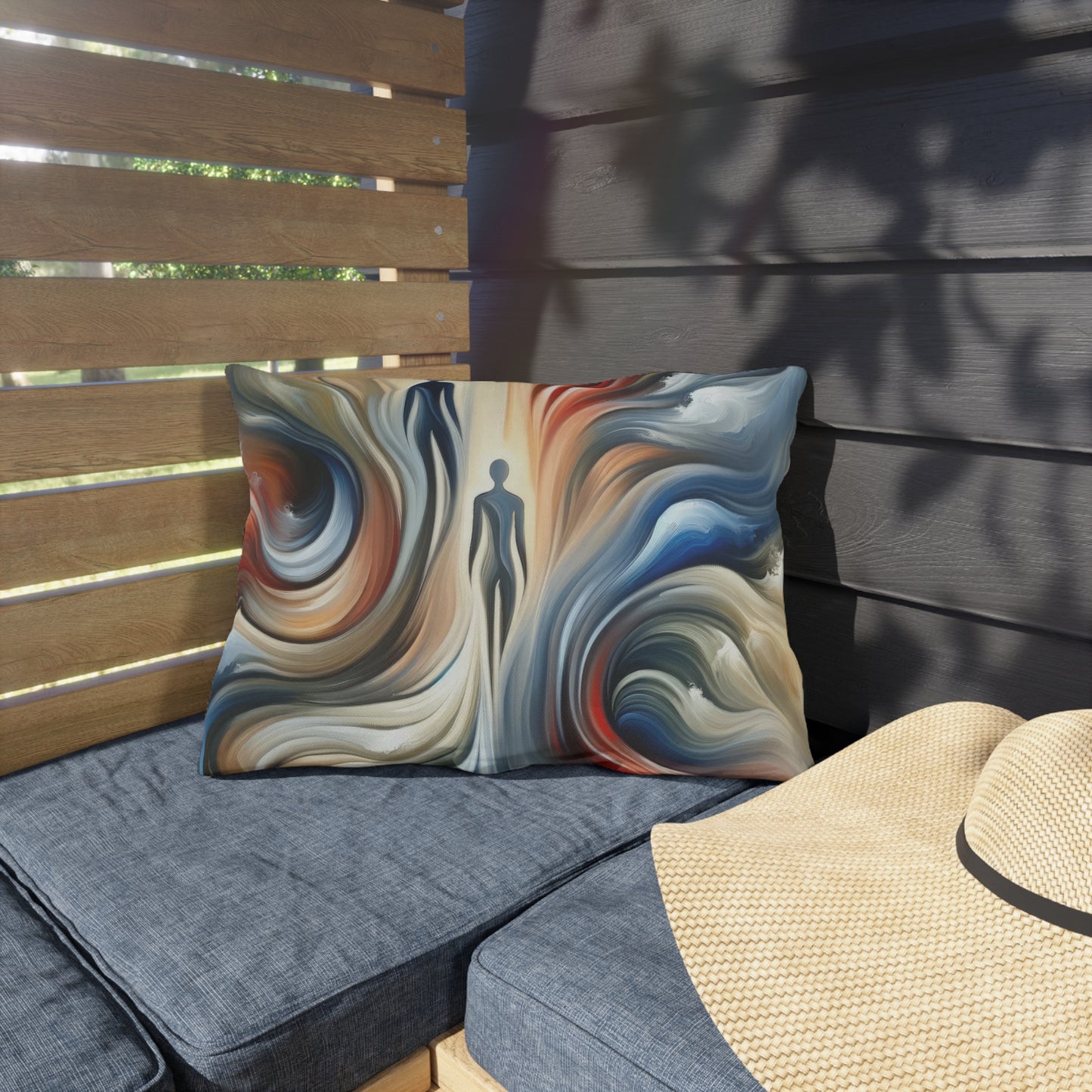 Silent Journey Recognition Outdoor Pillows