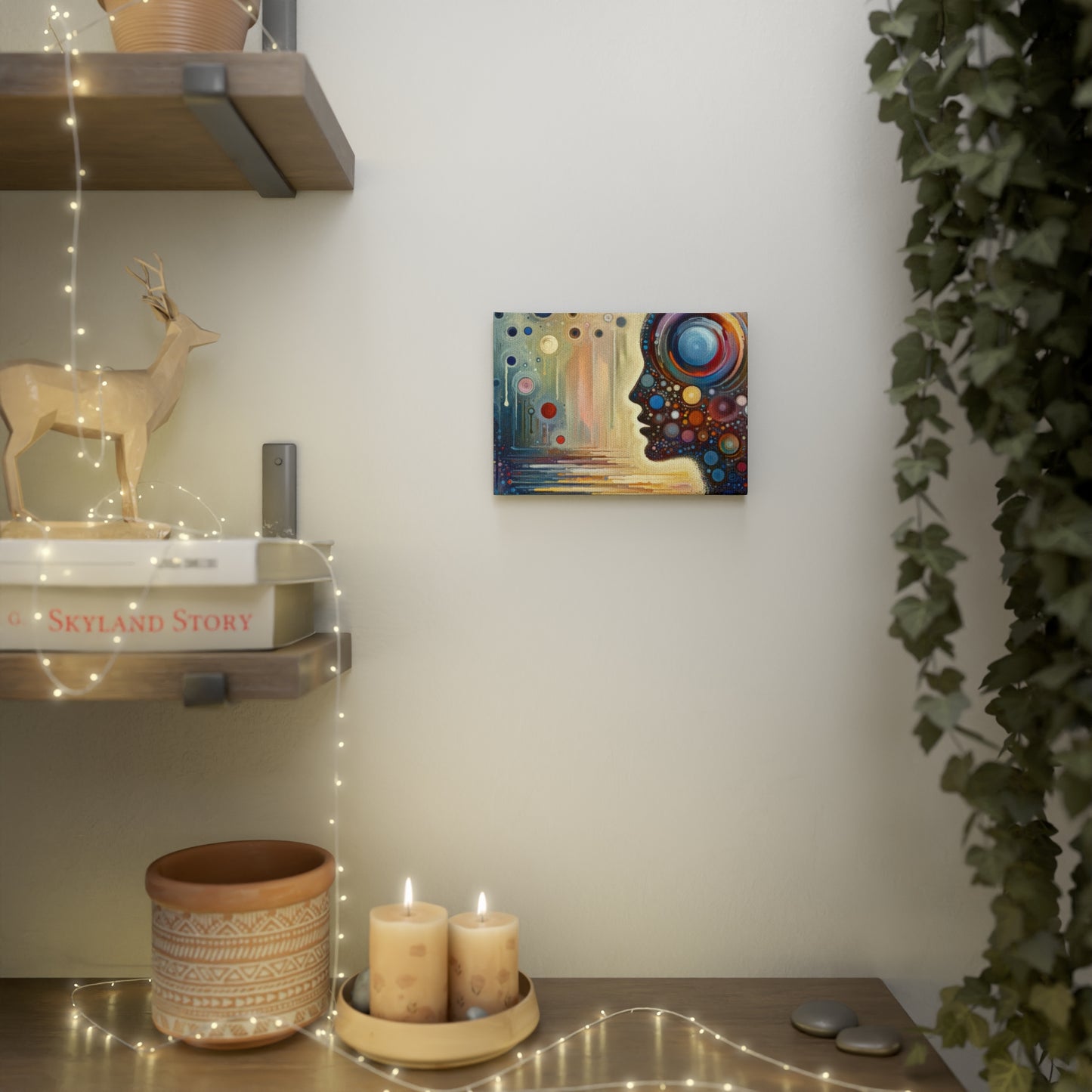 Echoed Intrinsic Universality Canvas Photo Tile