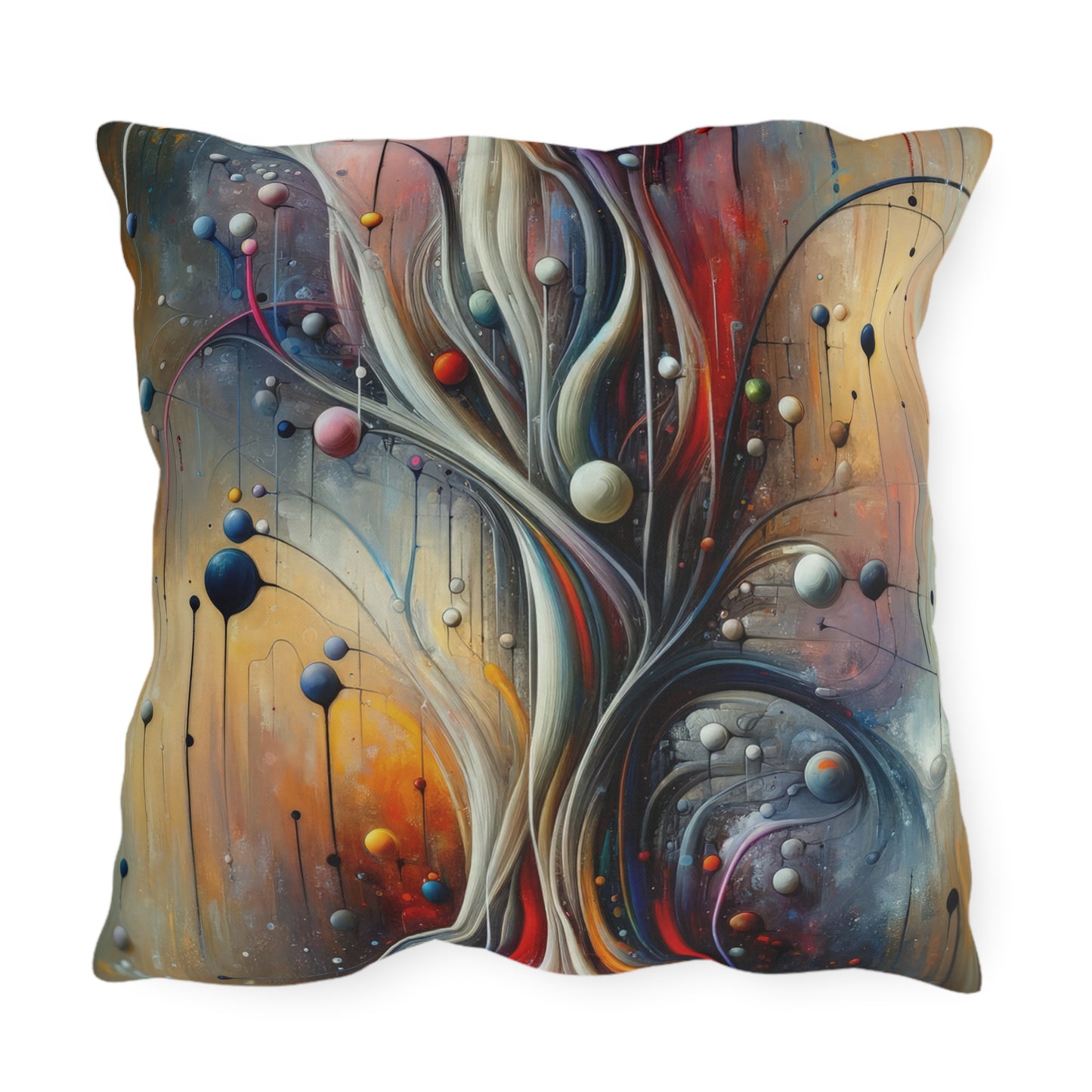 Invisible Threads Influence Outdoor Pillows