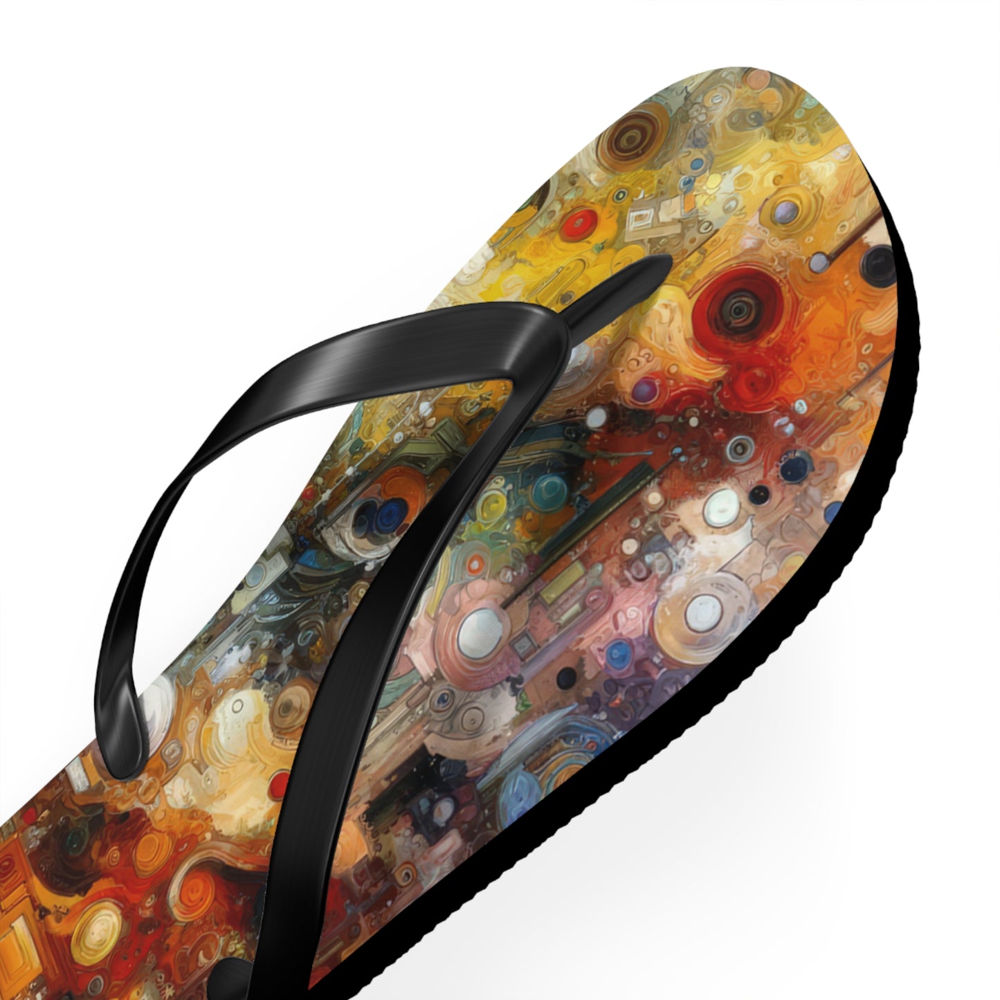 Perception Mosaic Abstract Flip Flops