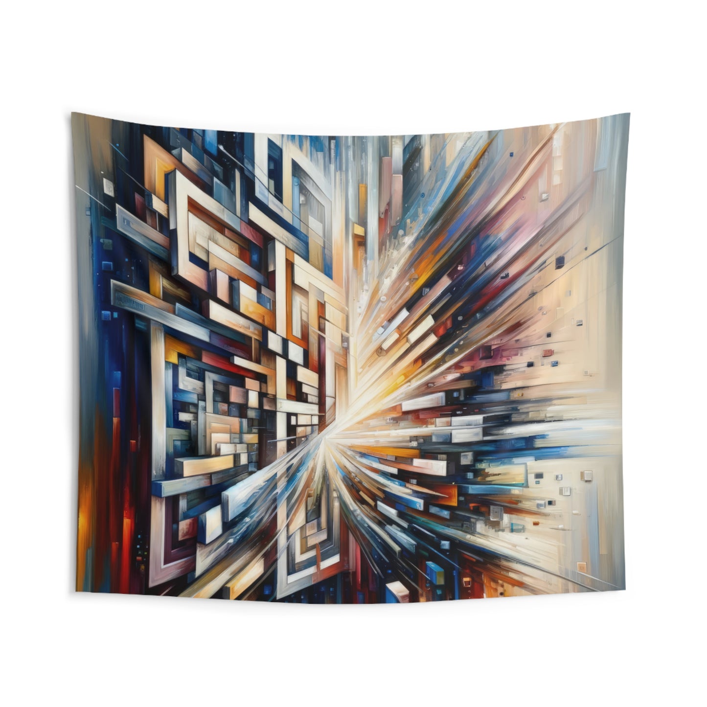 Pieces Unifying Focus Indoor Wall Tapestries