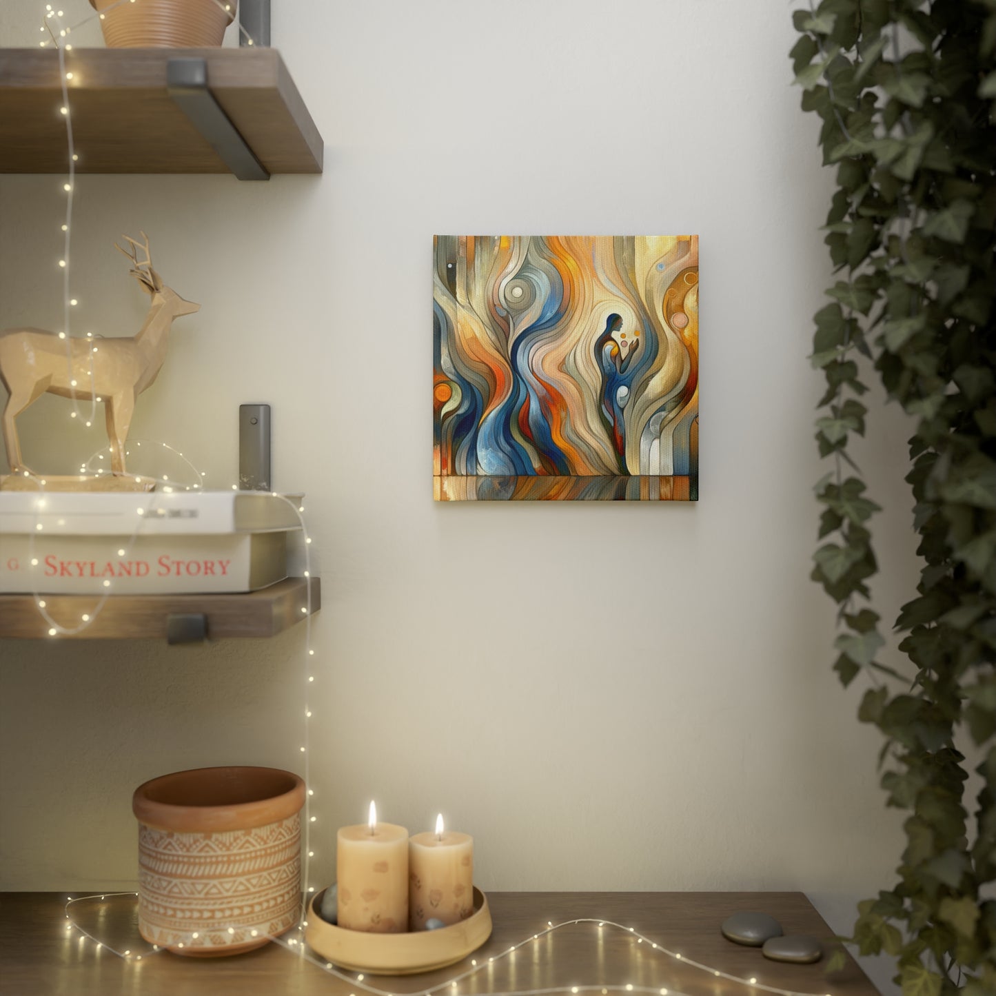 Self Embrace Benevolence Canvas Photo Tile