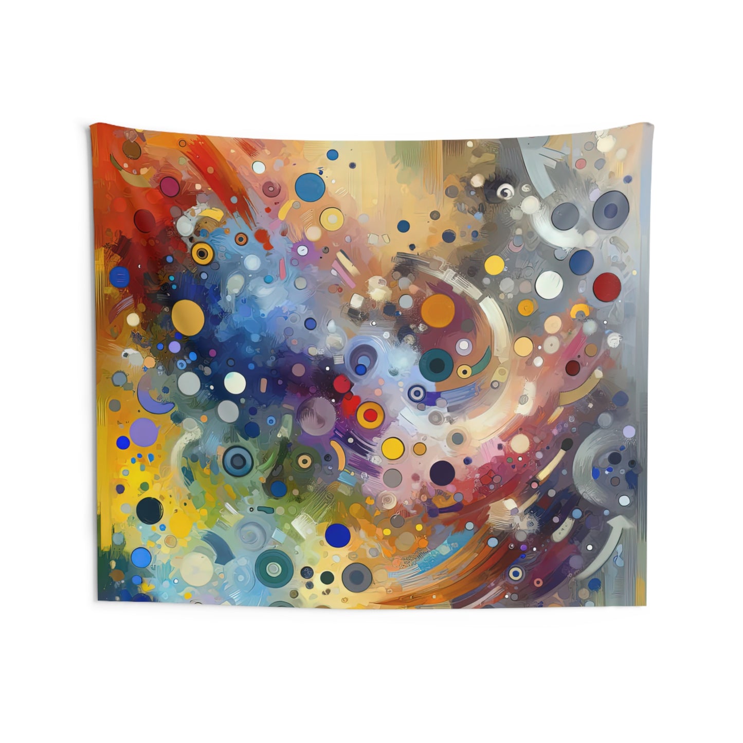 Humorous Unified Tachism Indoor Wall Tapestries