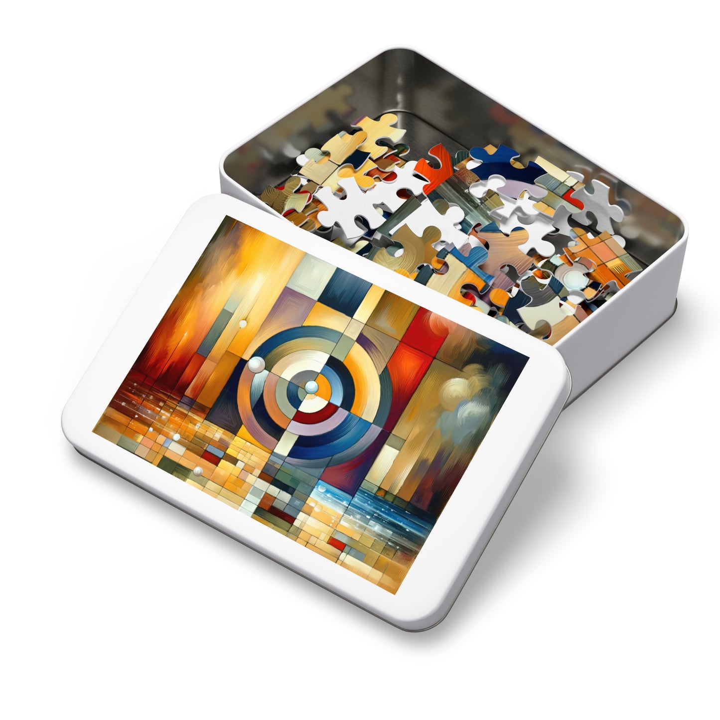Oneness Through Tachism Jigsaw Puzzle (30, 110, 252, 500,1000-Piece)