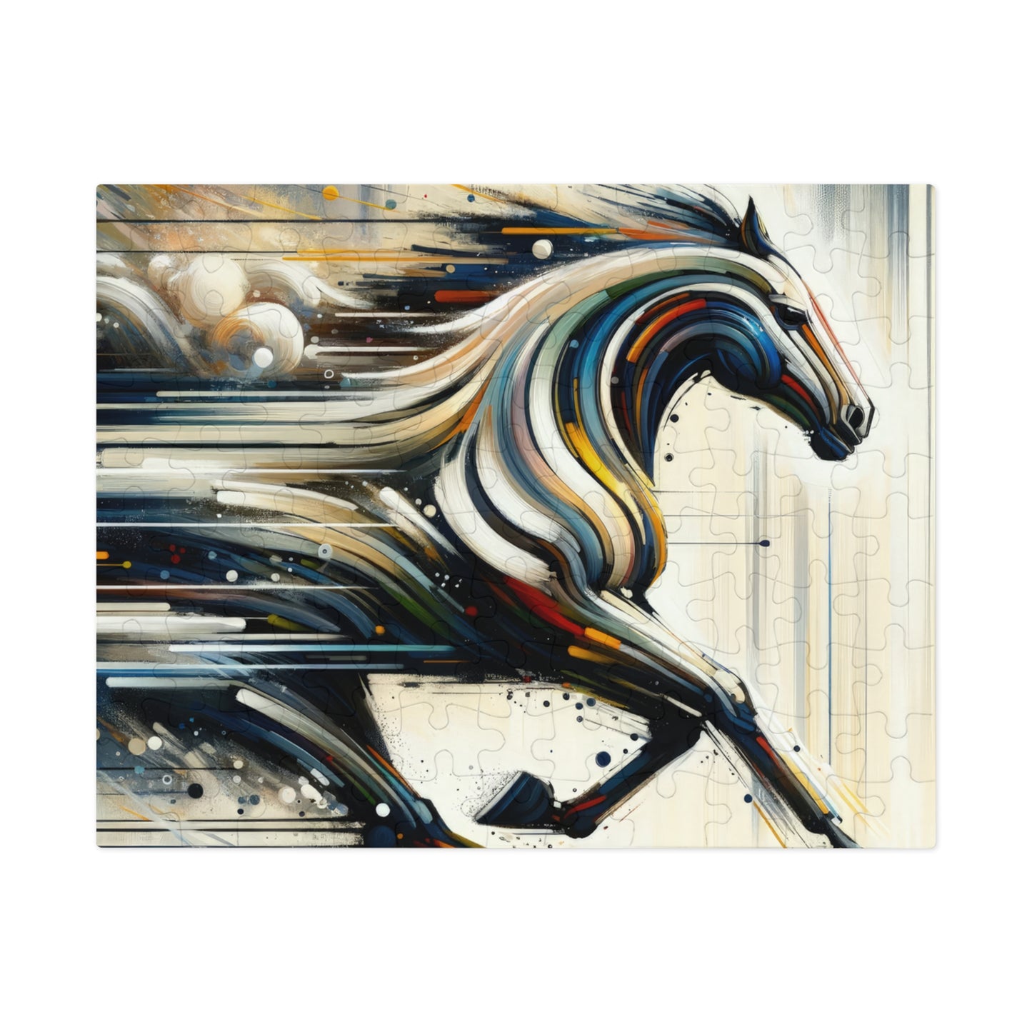 Hyperlinked Horsepower Gallop Jigsaw Puzzle (30, 110, 252, 500,1000-Piece)