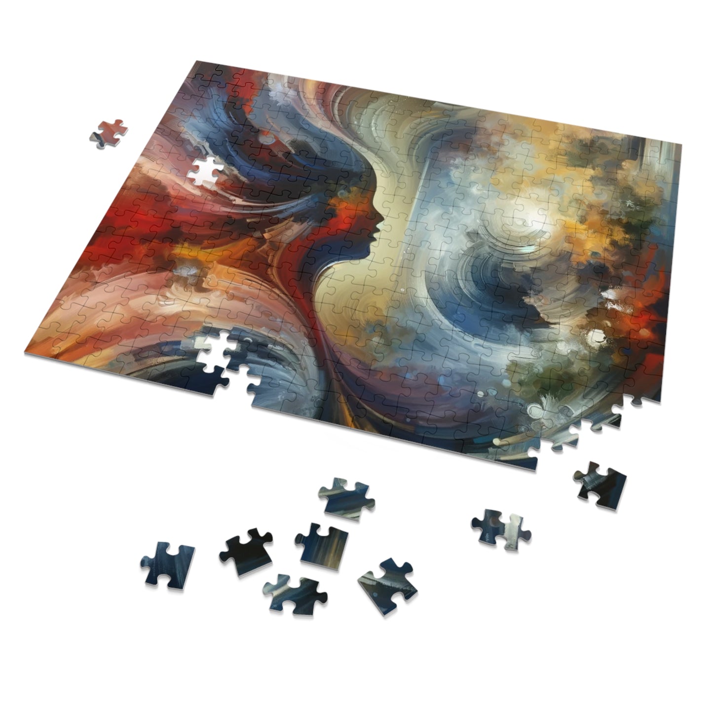Embracing Sovereign Reflectivity Jigsaw Puzzle (30, 110, 252, 500,1000-Piece)