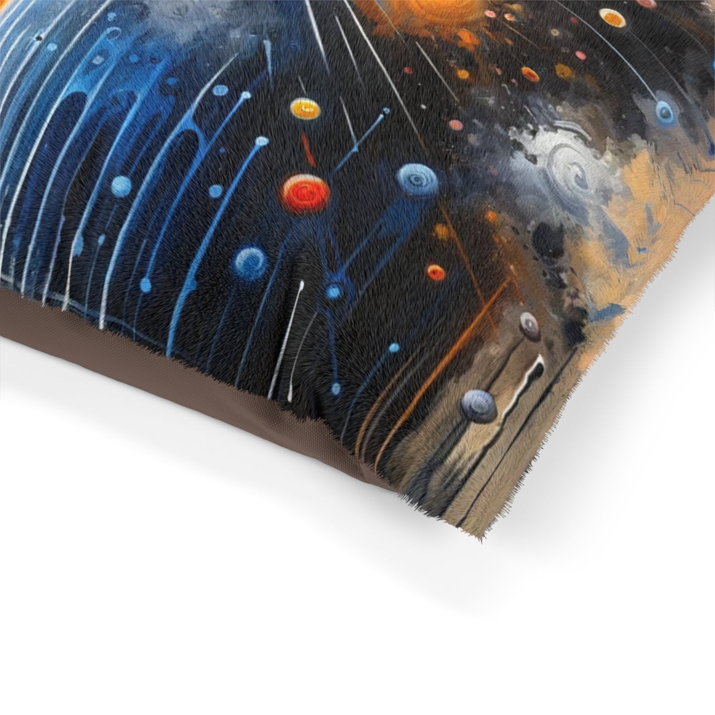 Luminous Abstract Tachism Pet Bed