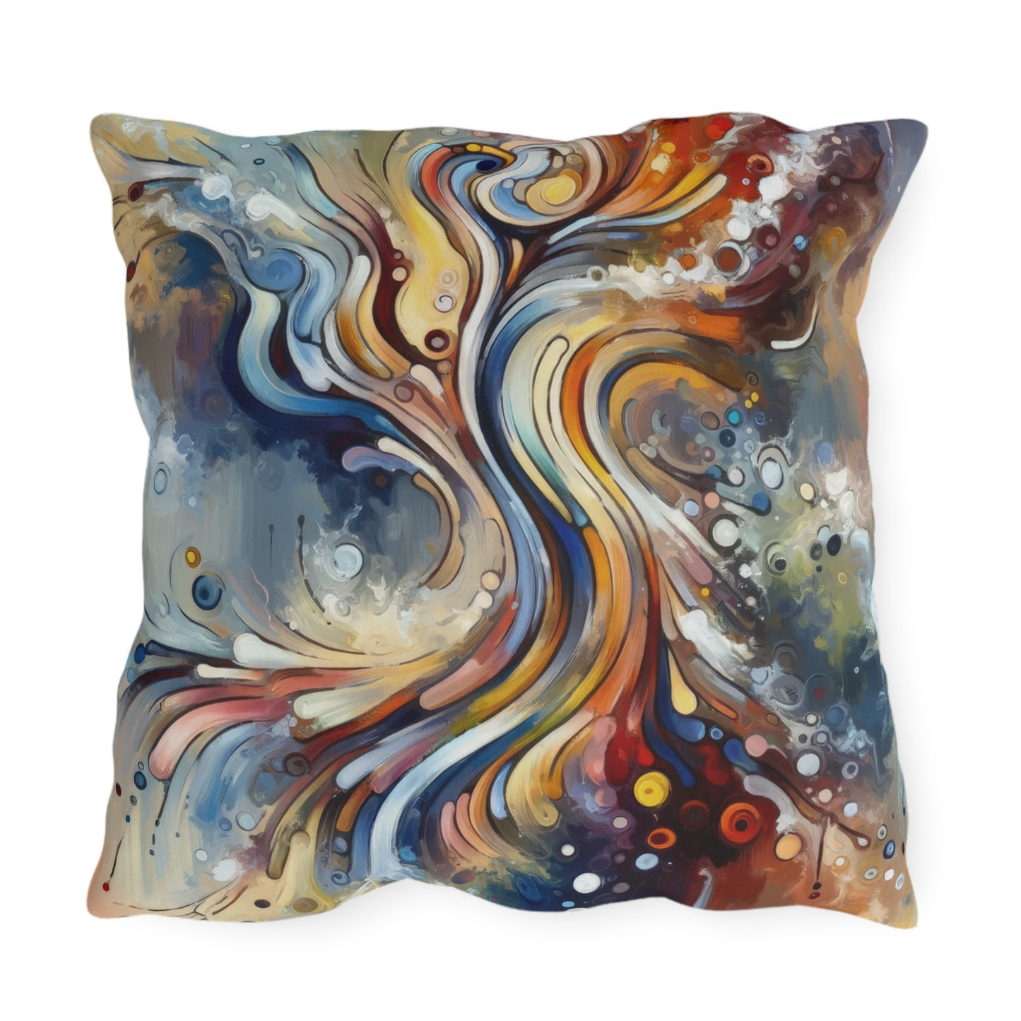 Mindfulness Motion Divine Outdoor Pillows