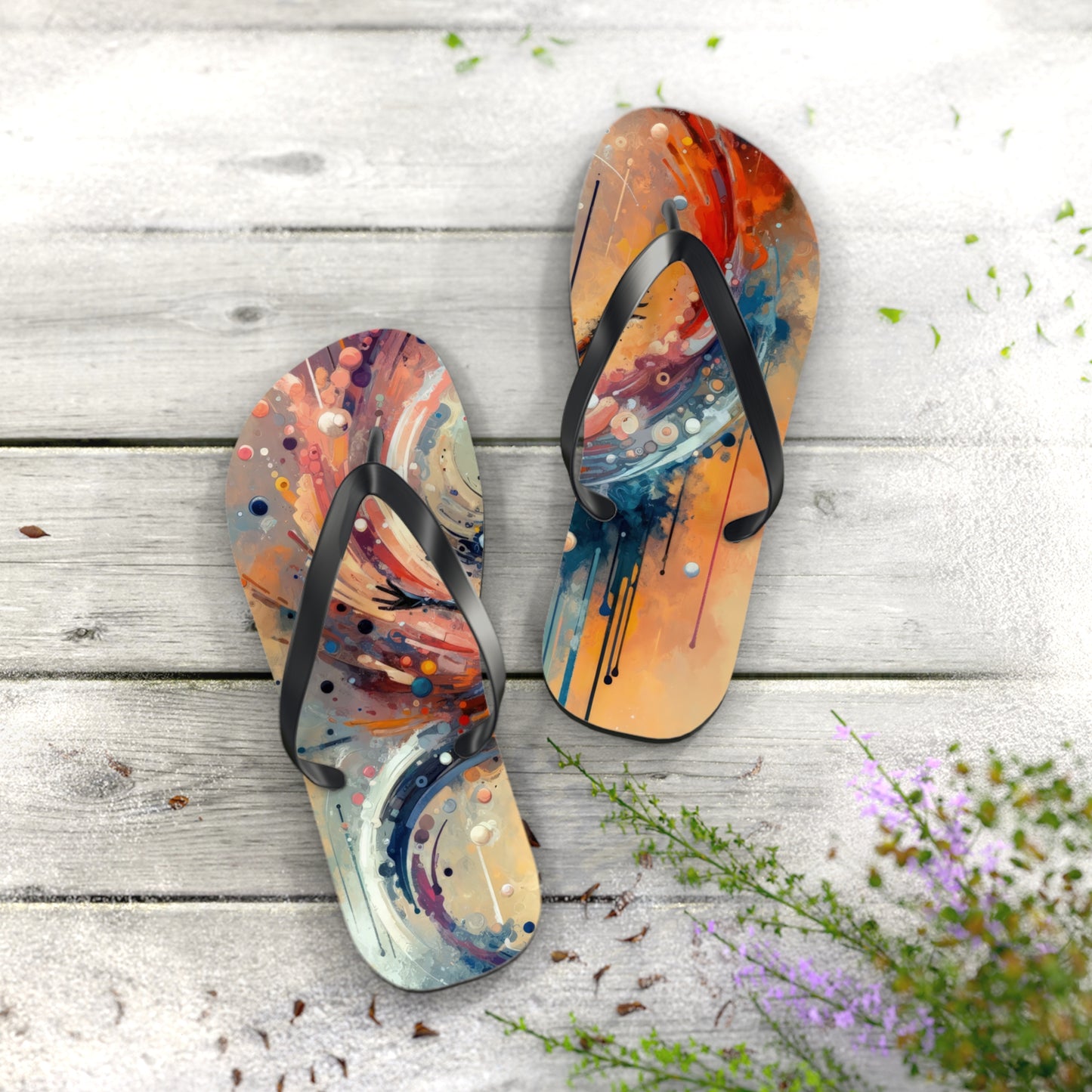 Decision Dance Tachism Flip Flops