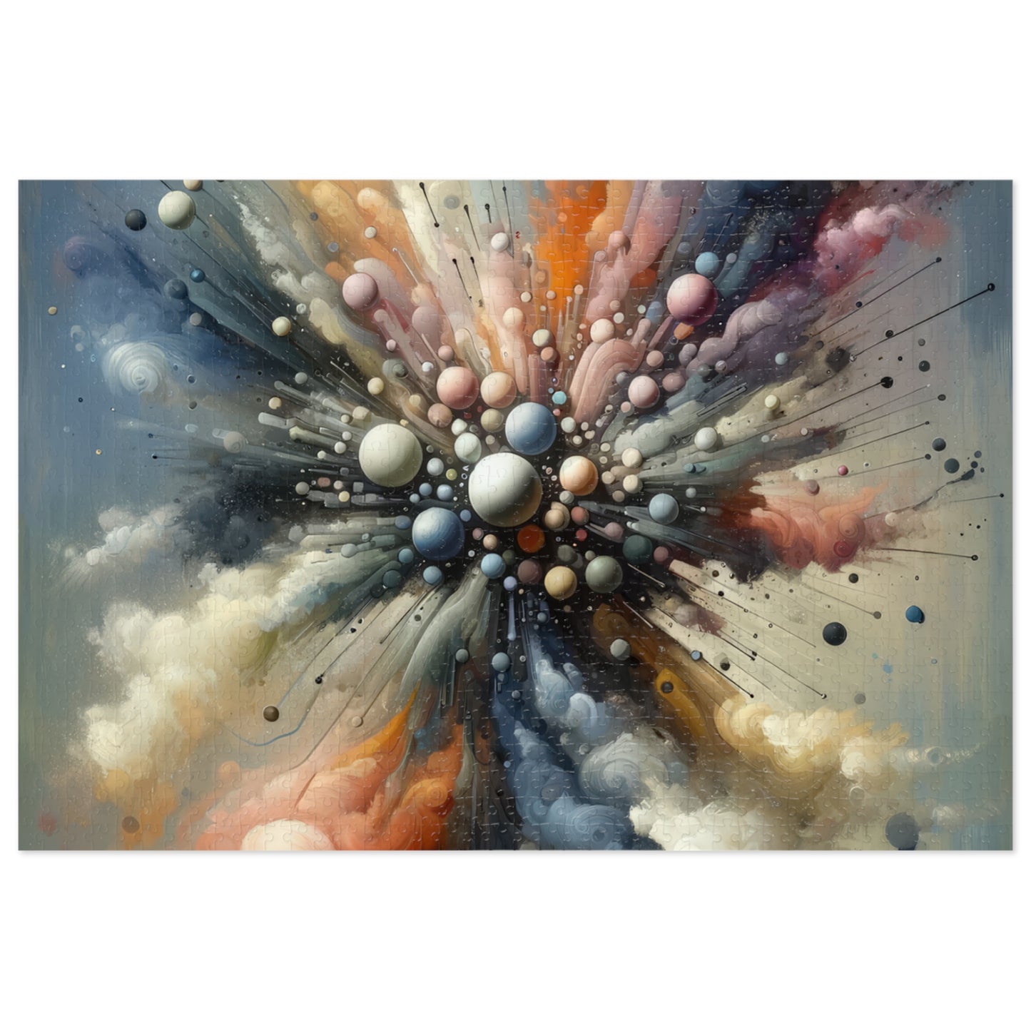 Impactful Deeds Ripple Jigsaw Puzzle (30, 110, 252, 500,1000-Piece)