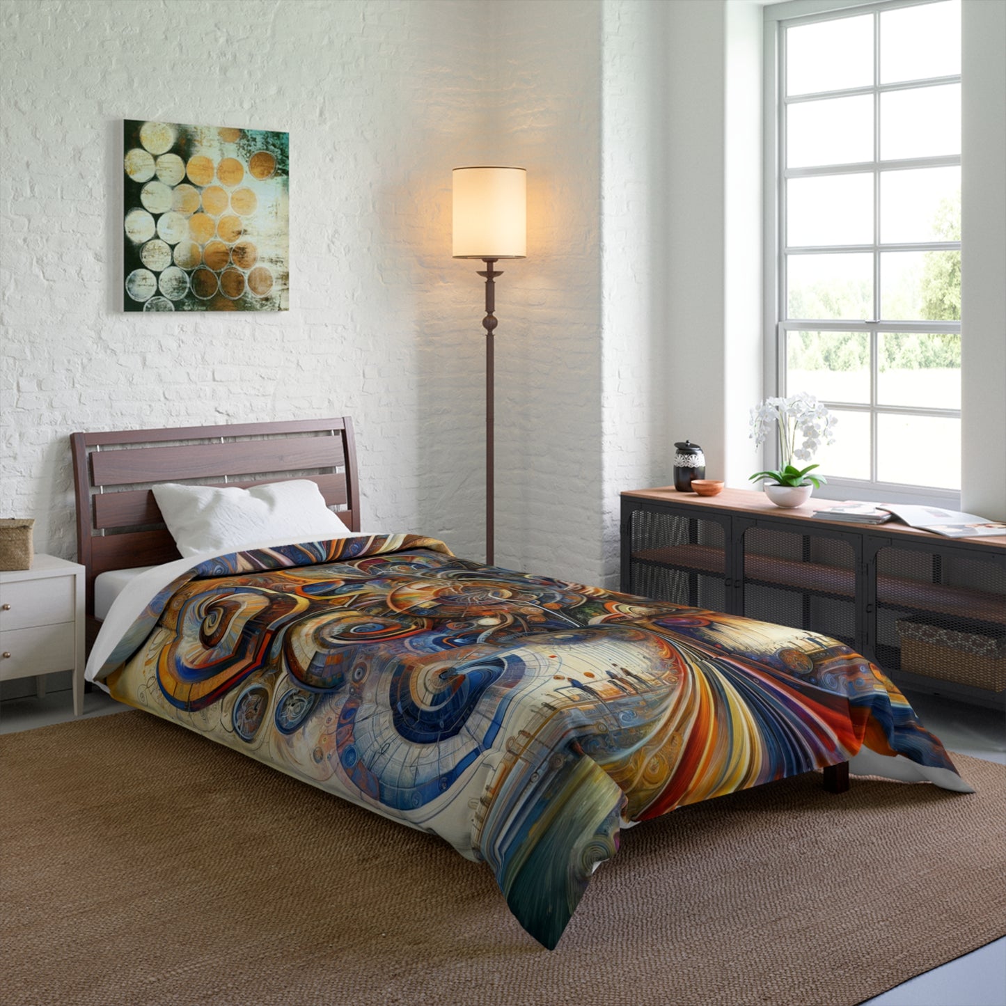 Ethos Web Abstract Comforter