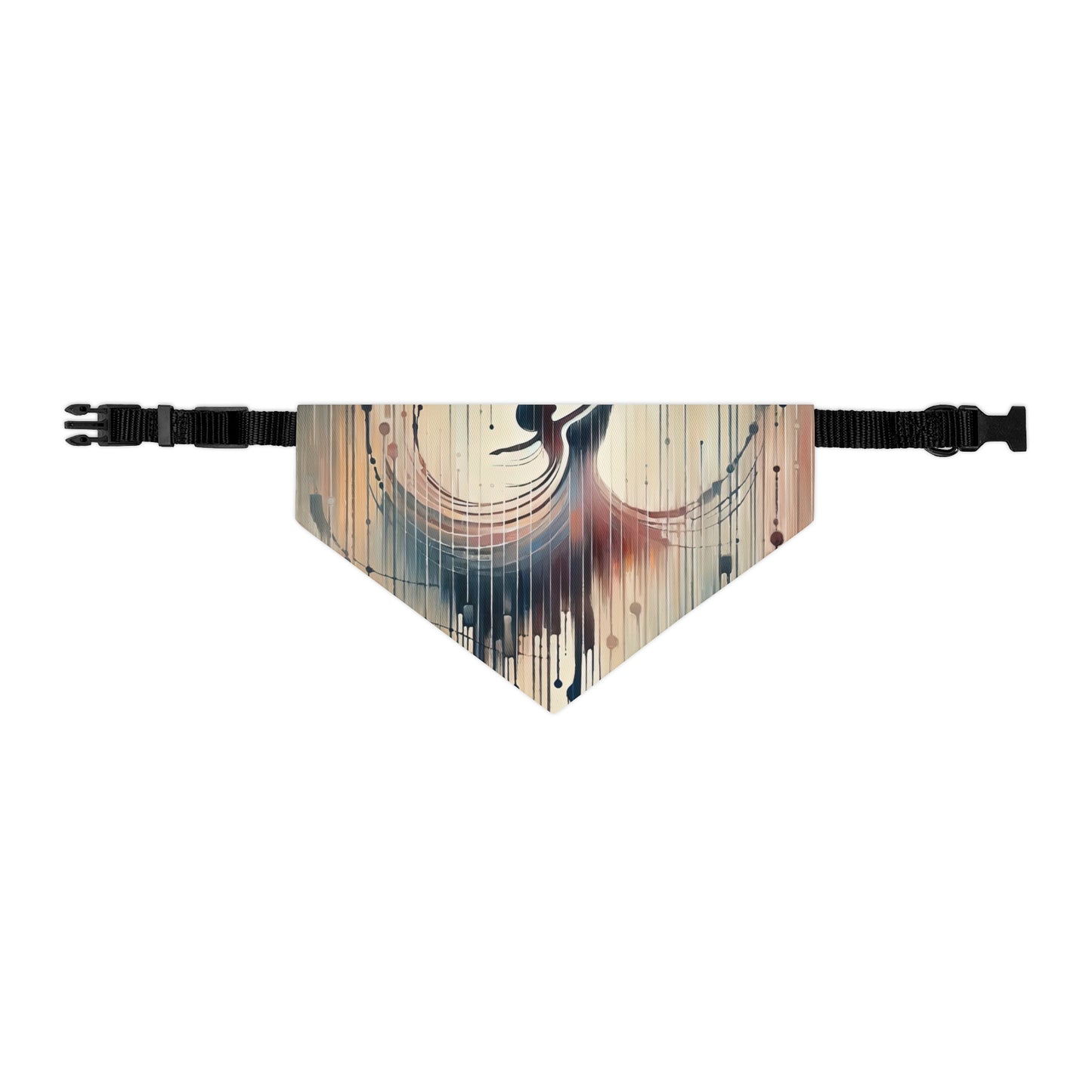 Rhythmic Heart Dance Pet Bandana Collar