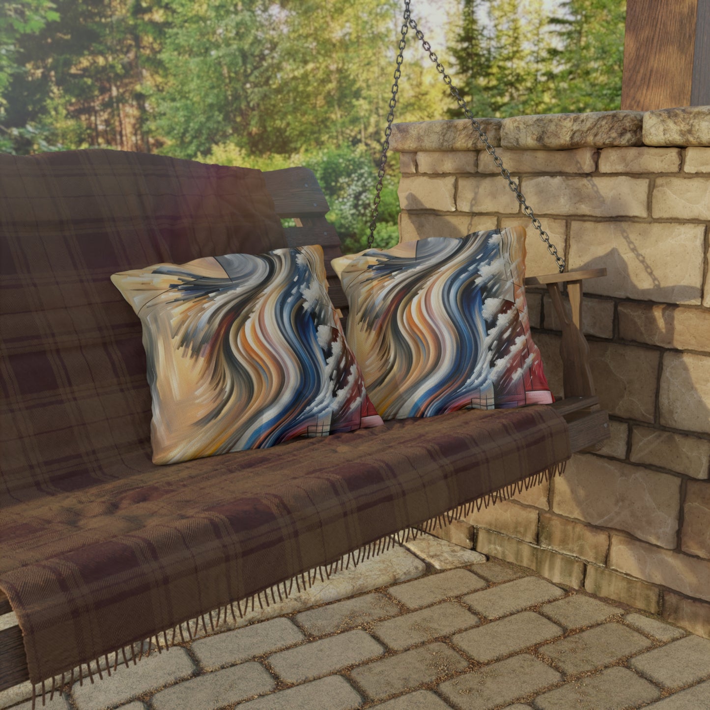 Model Dynamic Transition Outdoor Pillows