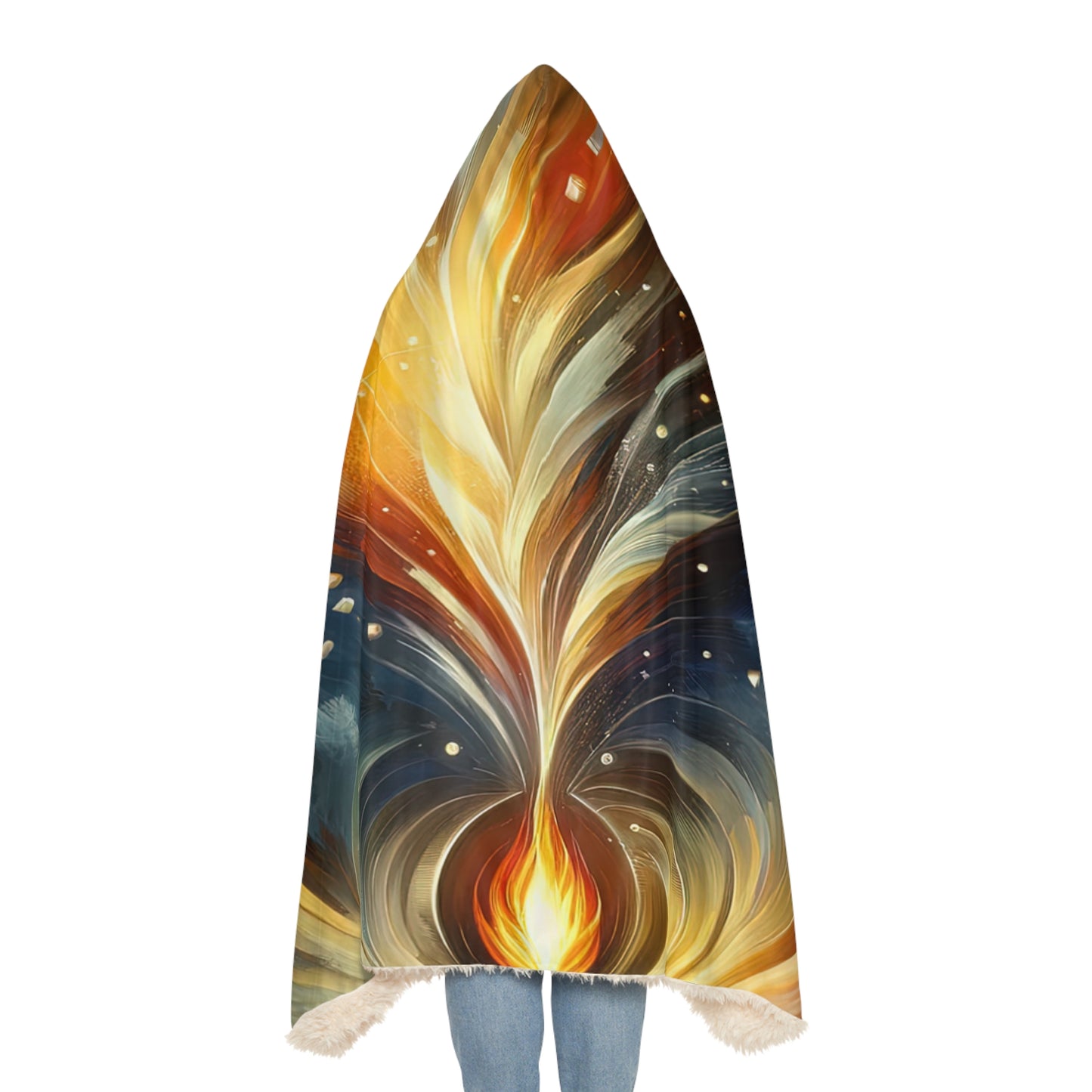 Igniting Transformational Currents Snuggle Blanket