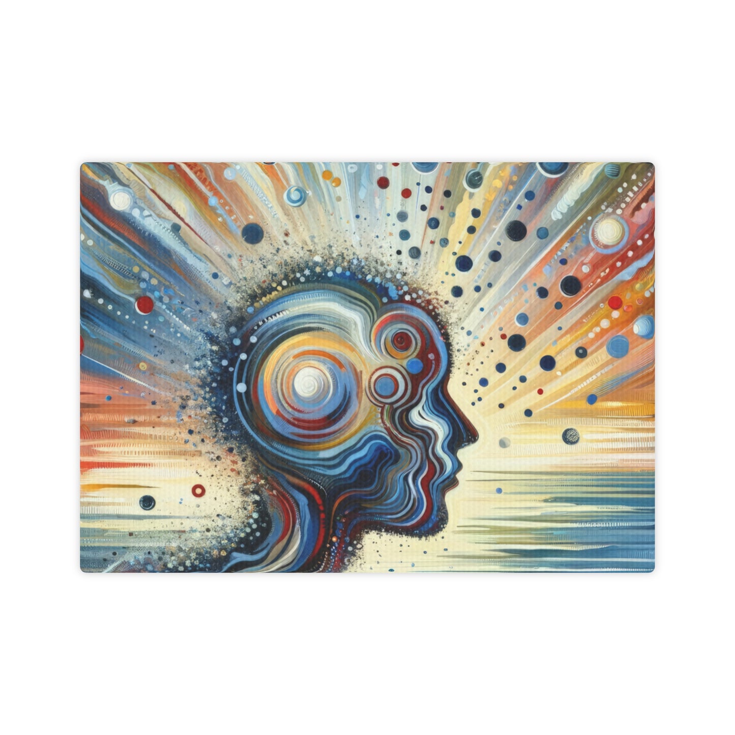 Conscious Ripple Influence Canvas Photo Tile