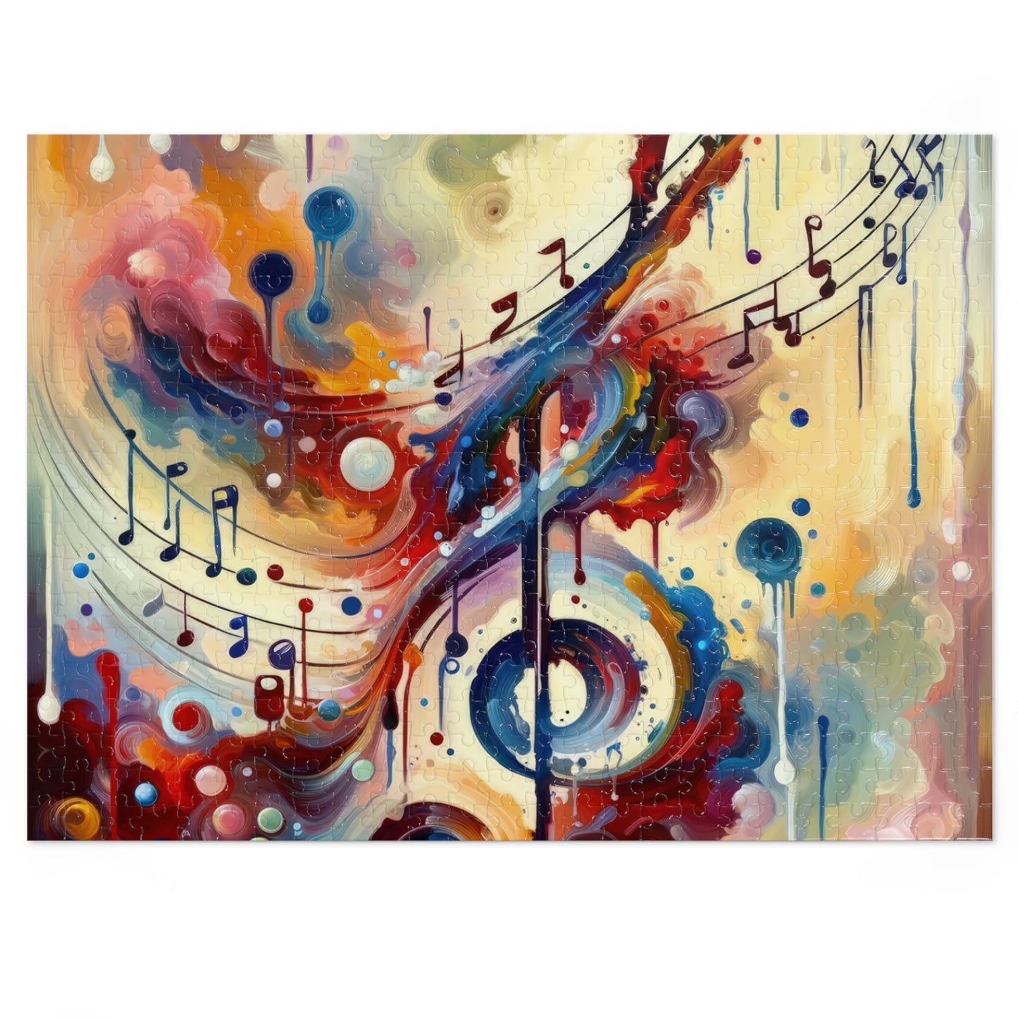 Harmonizing Melody Life Jigsaw Puzzle (30, 110, 252, 500,1000-Piece)