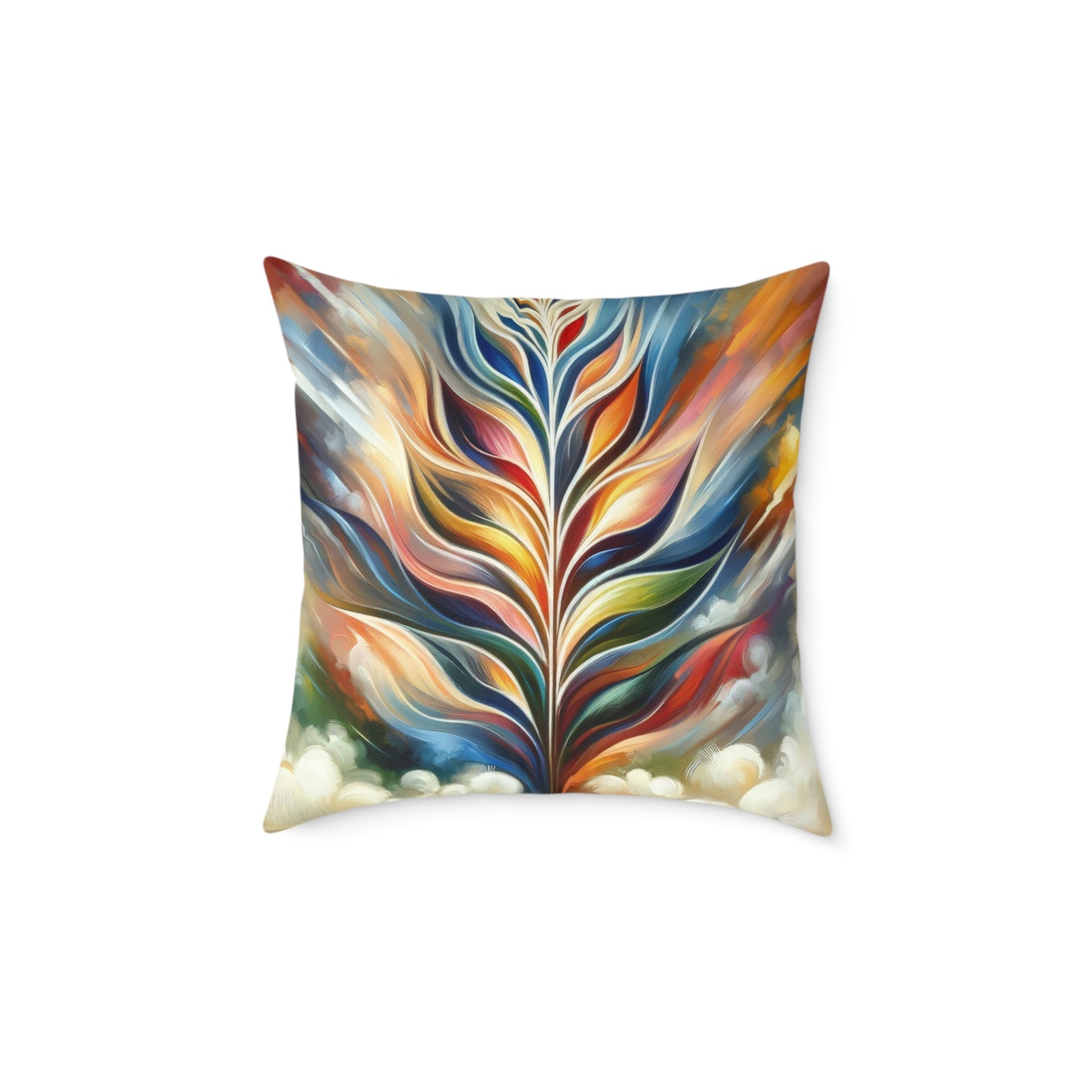 Sovereign Radiance Cultivation Spun Polyester Pillow