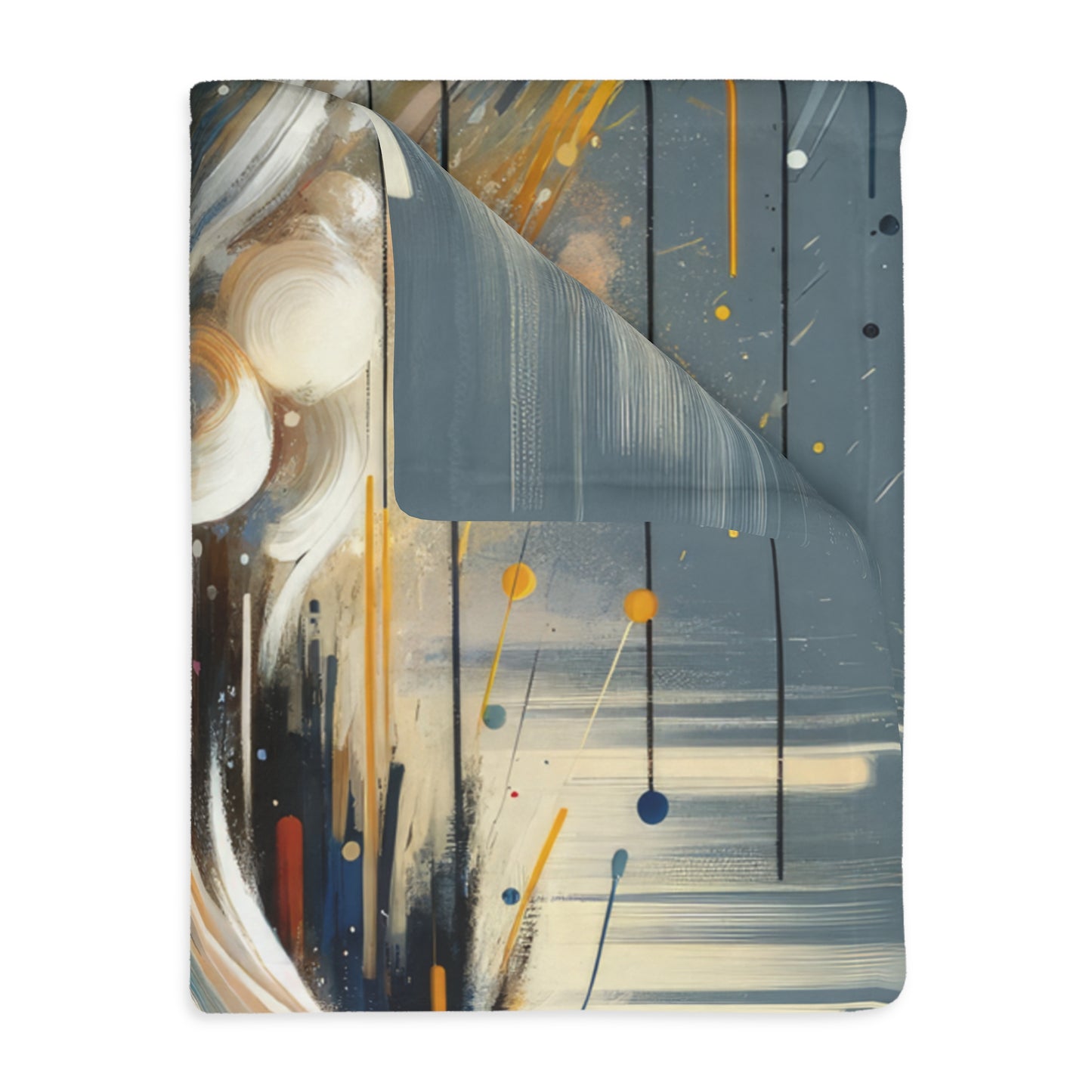 Hyperlinked Horsepower Gallop Velveteen Microfiber Blanket (Two-sided print)