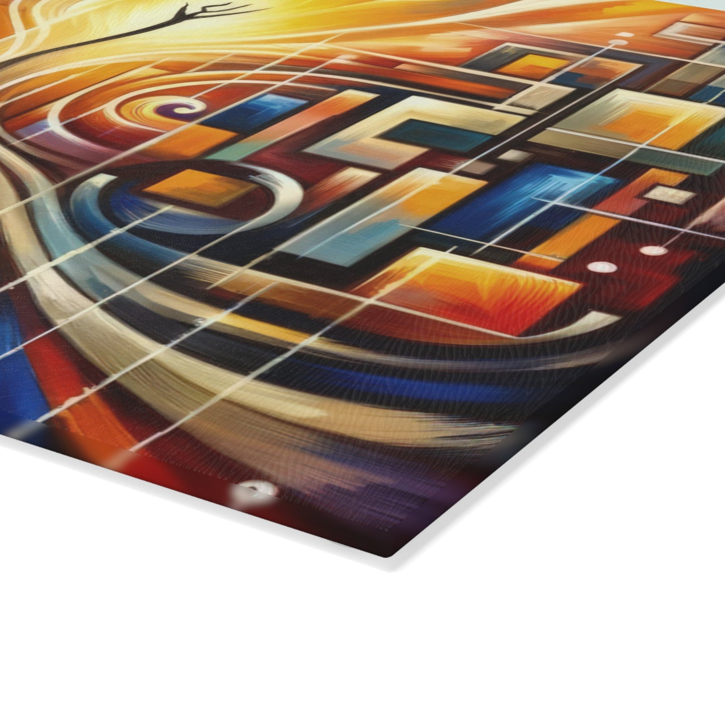 Symphonic Perspective Embarkation Glass Cutting Board