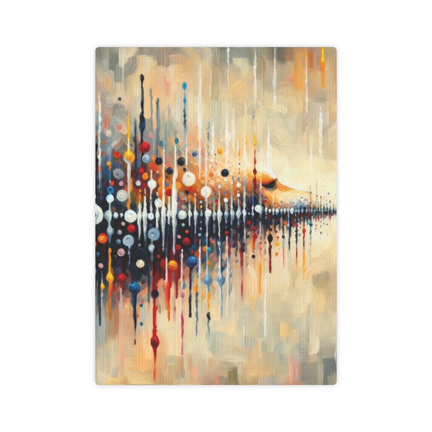 Distant Barking Echoes Canvas Photo Tile