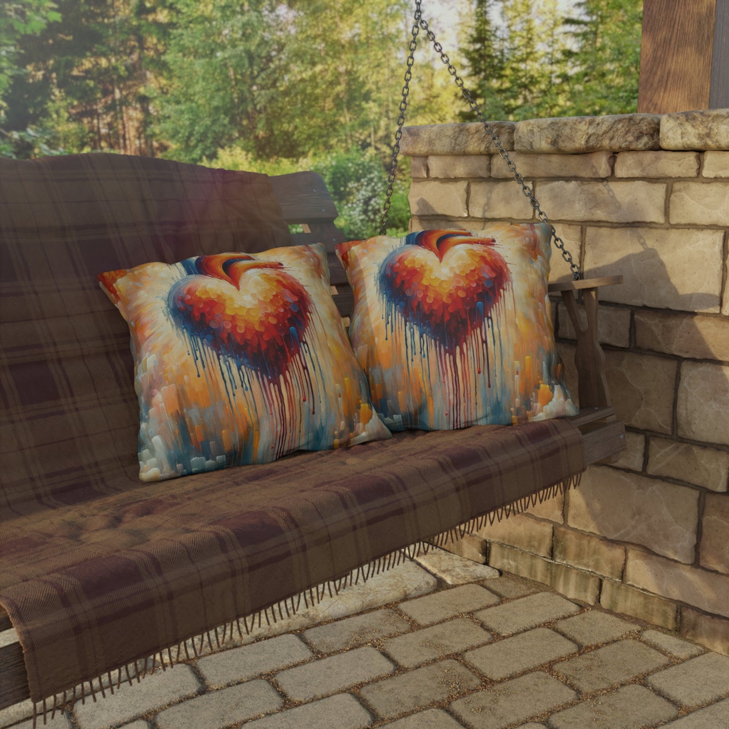 Vital Compassionate Beat Outdoor Pillows