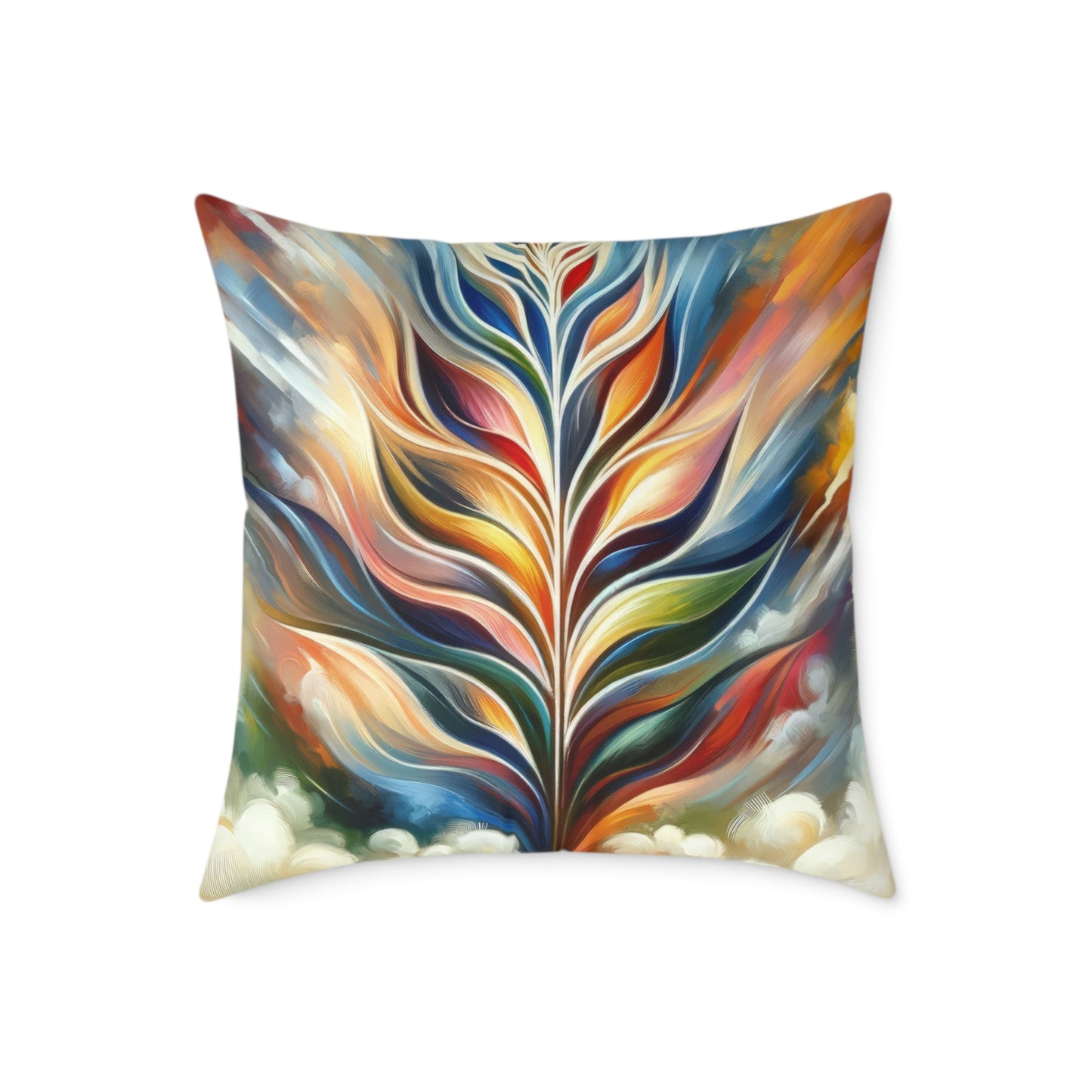 Sovereign Radiance Cultivation Spun Polyester Pillow