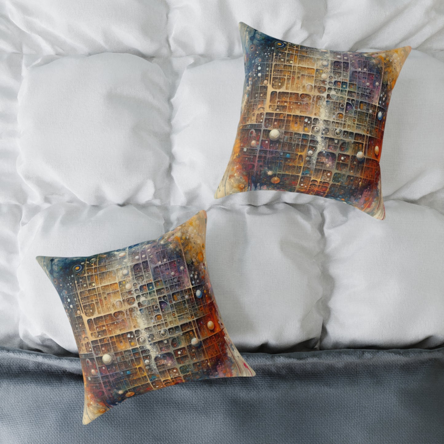 Integral Harmony Existence Spun Polyester Pillow
